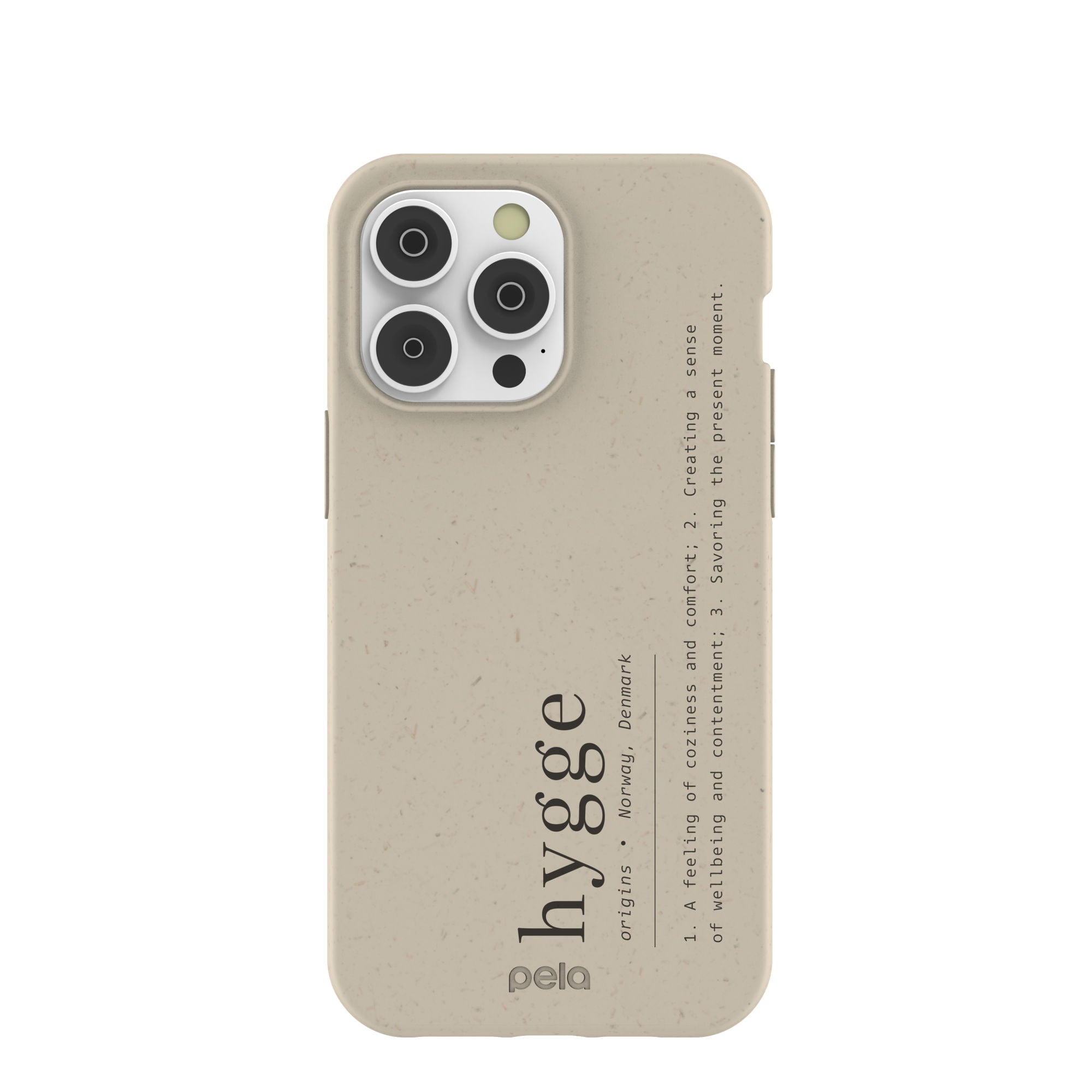 London Fog Hygge iPhone 14 Pro Max Case Refurbished - Pela Case refurbished available on Cerqular