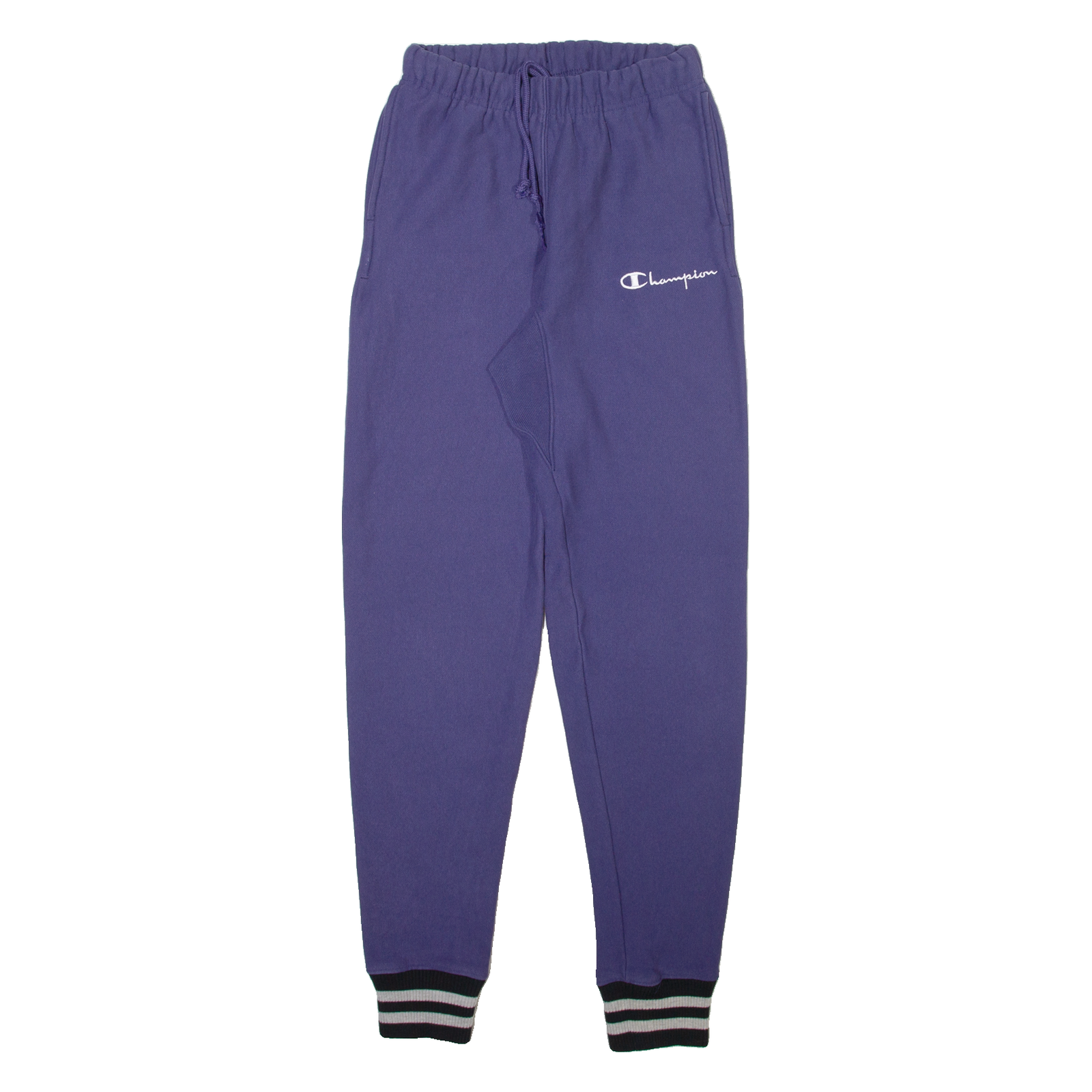CHAMPION REVERSE WEAVE Mens Joggers Blue Tapered XS W24 L30 Refurbished - N/A refurbished available on Cerqular