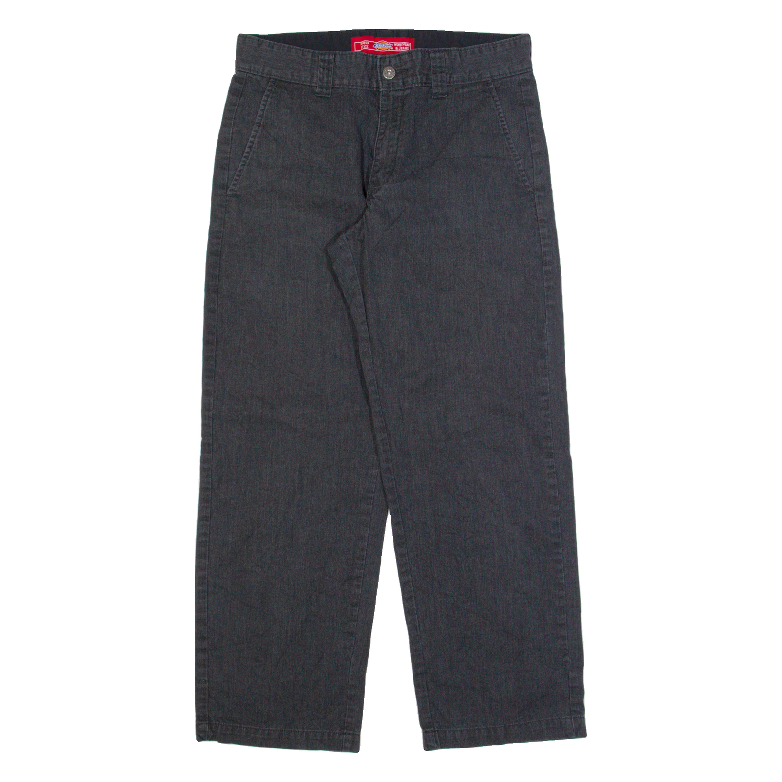 DICKIES Workwear Mens Trousers Grey Regular Straight W30 L28 Refurbished - N/A refurbished available on Cerqular