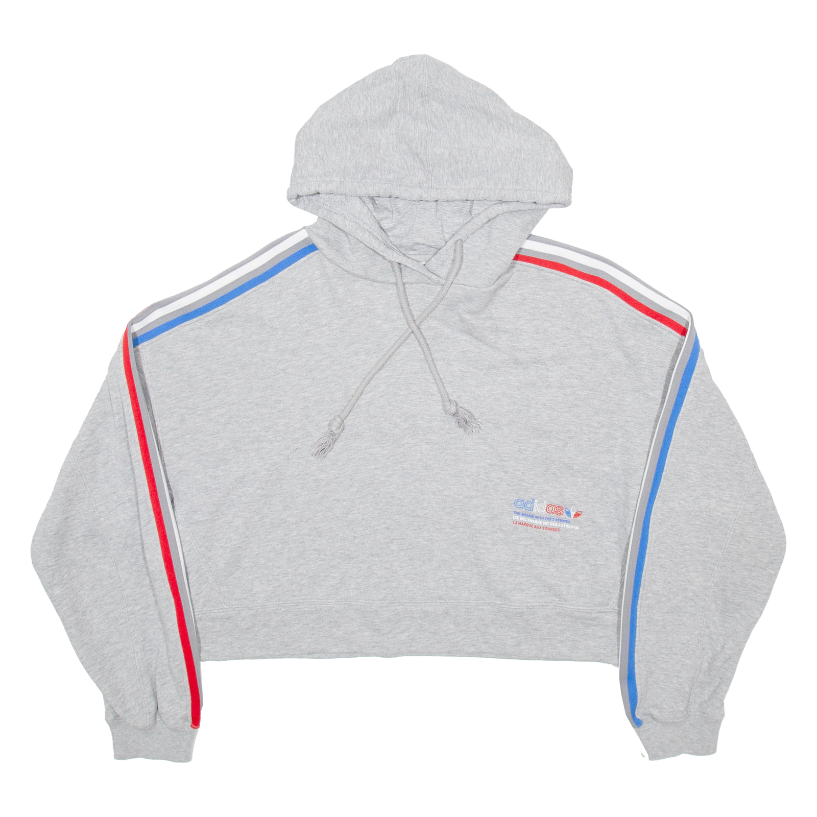 Buy ADIDAS Cropped Womens Grey Hoodie UK 14 Refurbished - $28.59 ADIDAS Cropped Womens Grey Hoodie UK 14 Refurbished - N/A refurbished available on Cerqular