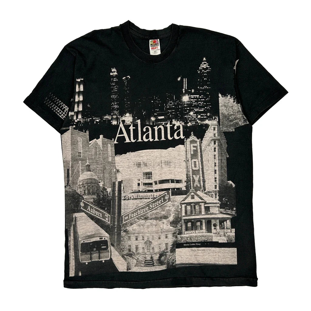 Buy Atlanta Fruit Of The Loom Single Stitch T-Shirt - XL Black Cotton Refurbished - $28.13 Atlanta Fruit Of The Loom Single Stitch T-Shirt - XL Black Cotton Refurbished - Thrifted (note: this is a term often used to describe second- refurbished available on Cerqular