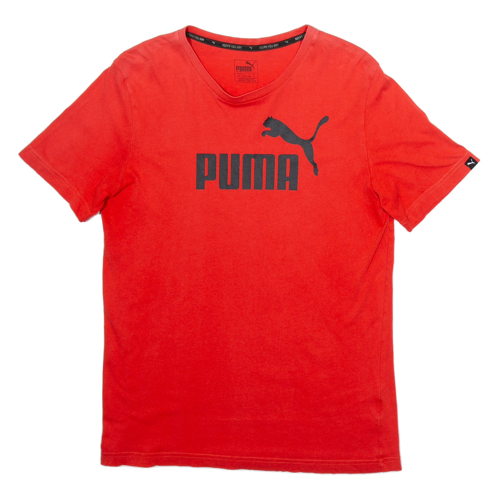 PUMA Mens T-Shirt Red S Refurbished - N/A refurbished available on Cerqular