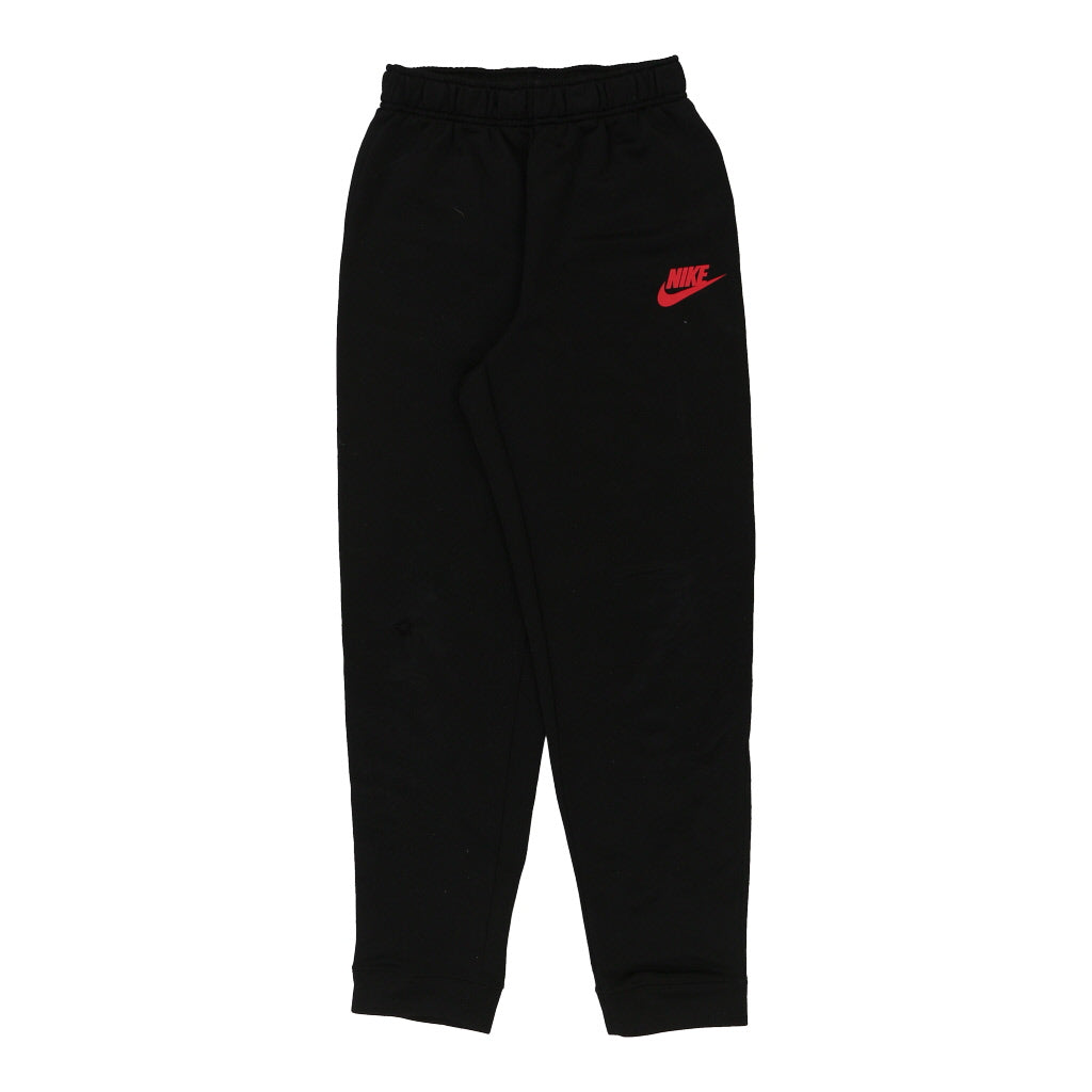 Age 13-14 Nike Tracksuit - XL Black Polyester Refurbished - Thrifted (note: this is a term often used to describe second- refurbished available on Cerqular