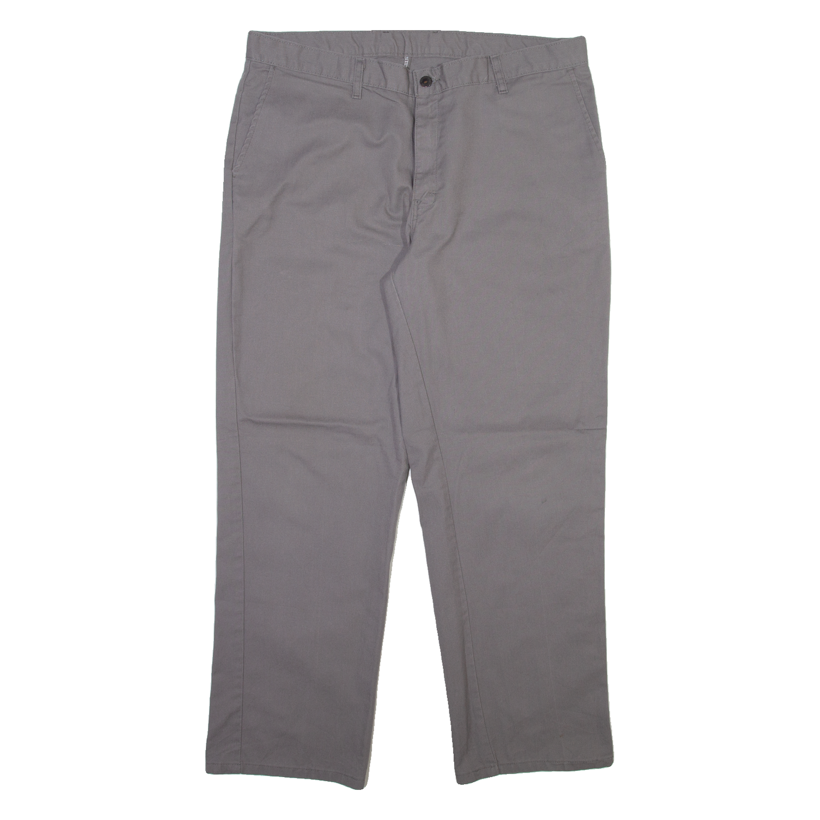 DICKIES Mens Trousers Grey Regular Straight W36 L30 Refurbished - N/A refurbished available on Cerqular