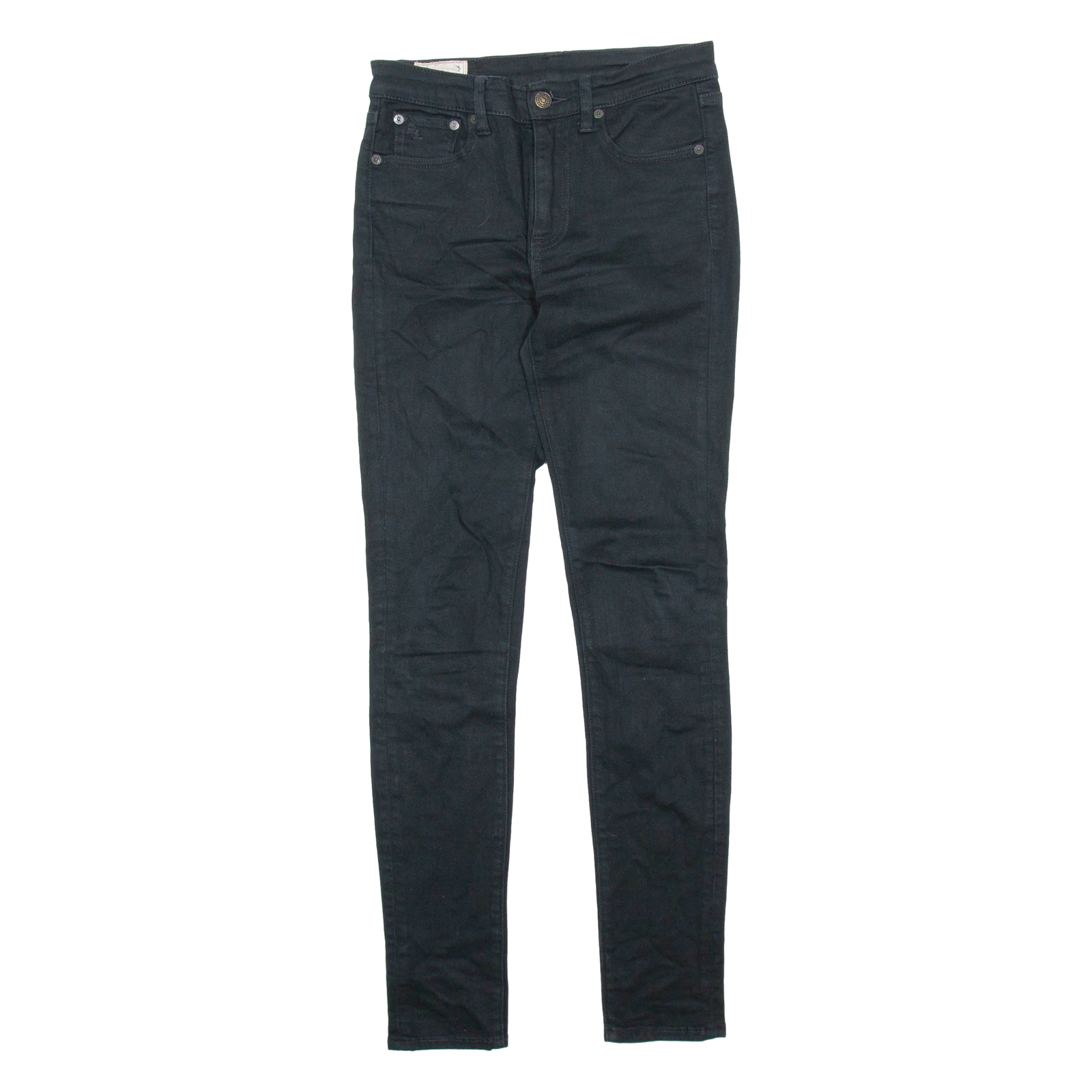 POLO RALPH LAUREN Mens Jeans Black Regular Straight W26 L28 Refurbished - N/A refurbished available on Cerqular