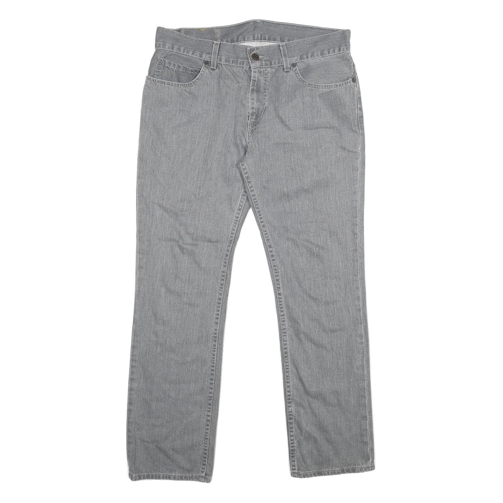 LEVI'S 511 Slim Mens Jeans Grey Slim Straight Denim Medium W34 L30 Classic Fit Refurbished - N/A refurbished available on Cerqular
