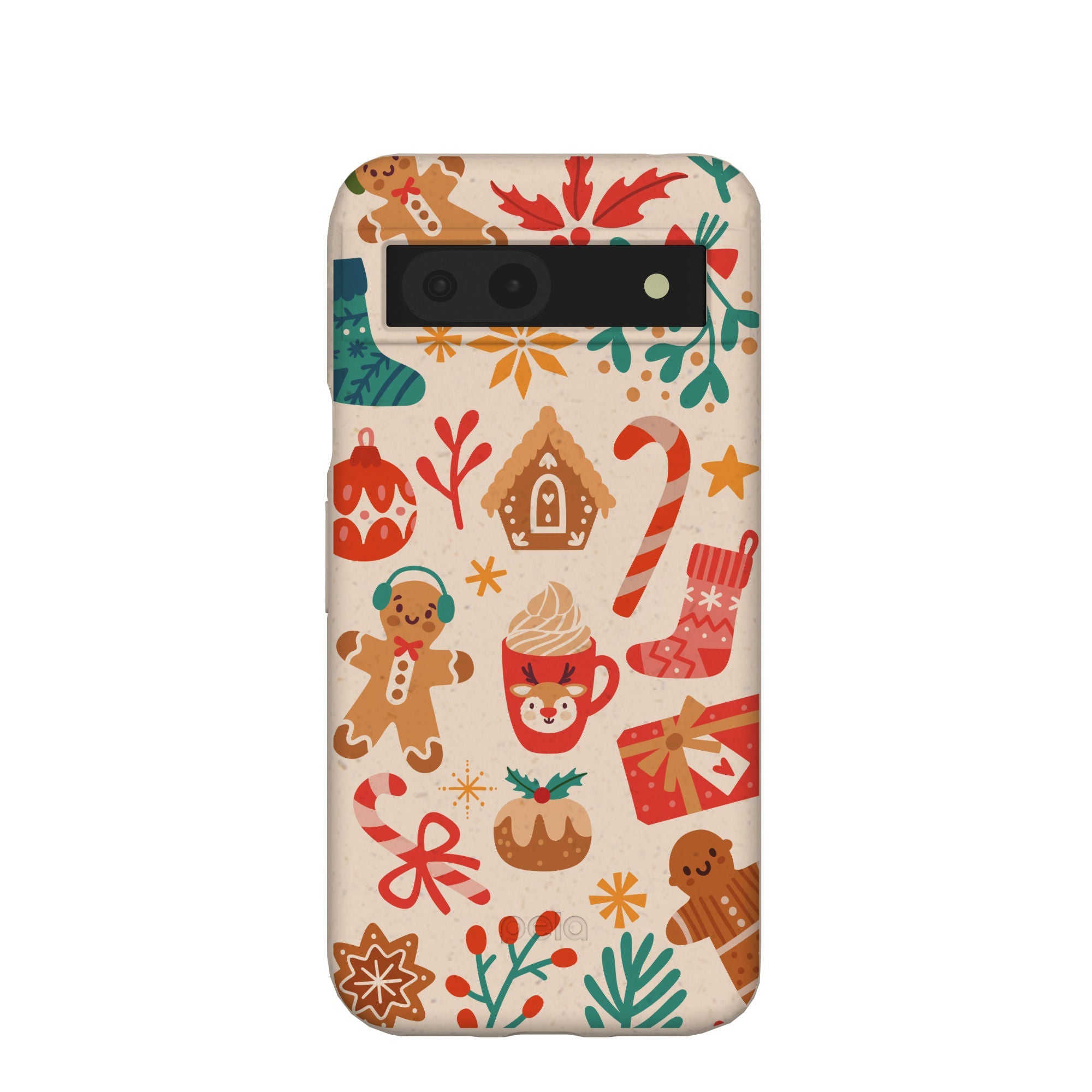 Buy Seashell Festive AF Google Pixel 8a Case Refurbished - $65.00 Seashell Festive AF Google Pixel 8a Case Refurbished - Pela Case refurbished available on Cerqular