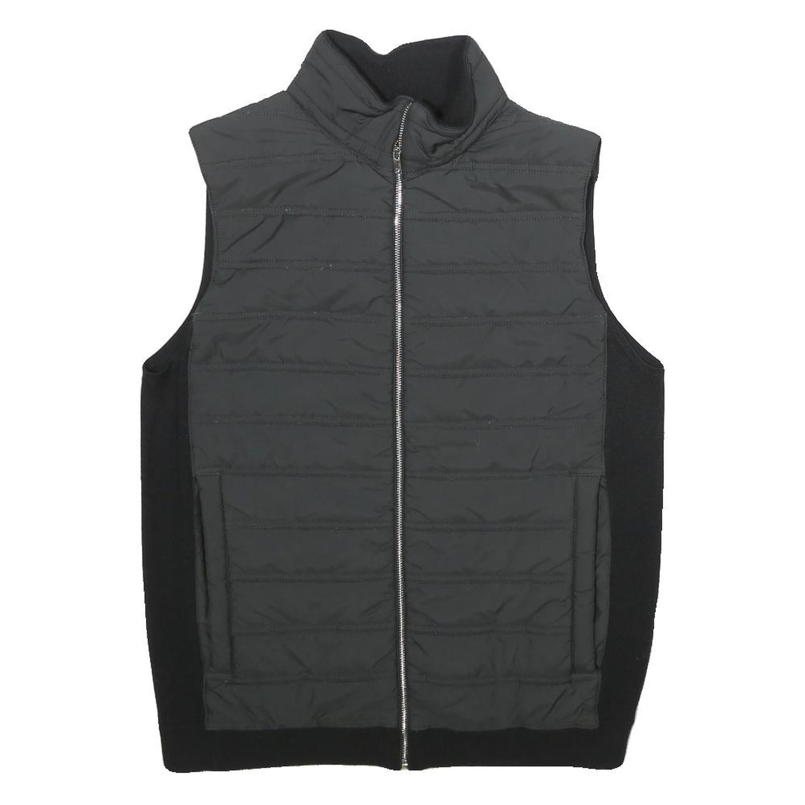 REISS Womens Black Wool Blend Jacket S Zip Plain Elegant Lightweight Refurbished - N/A refurbished available on Cerqular