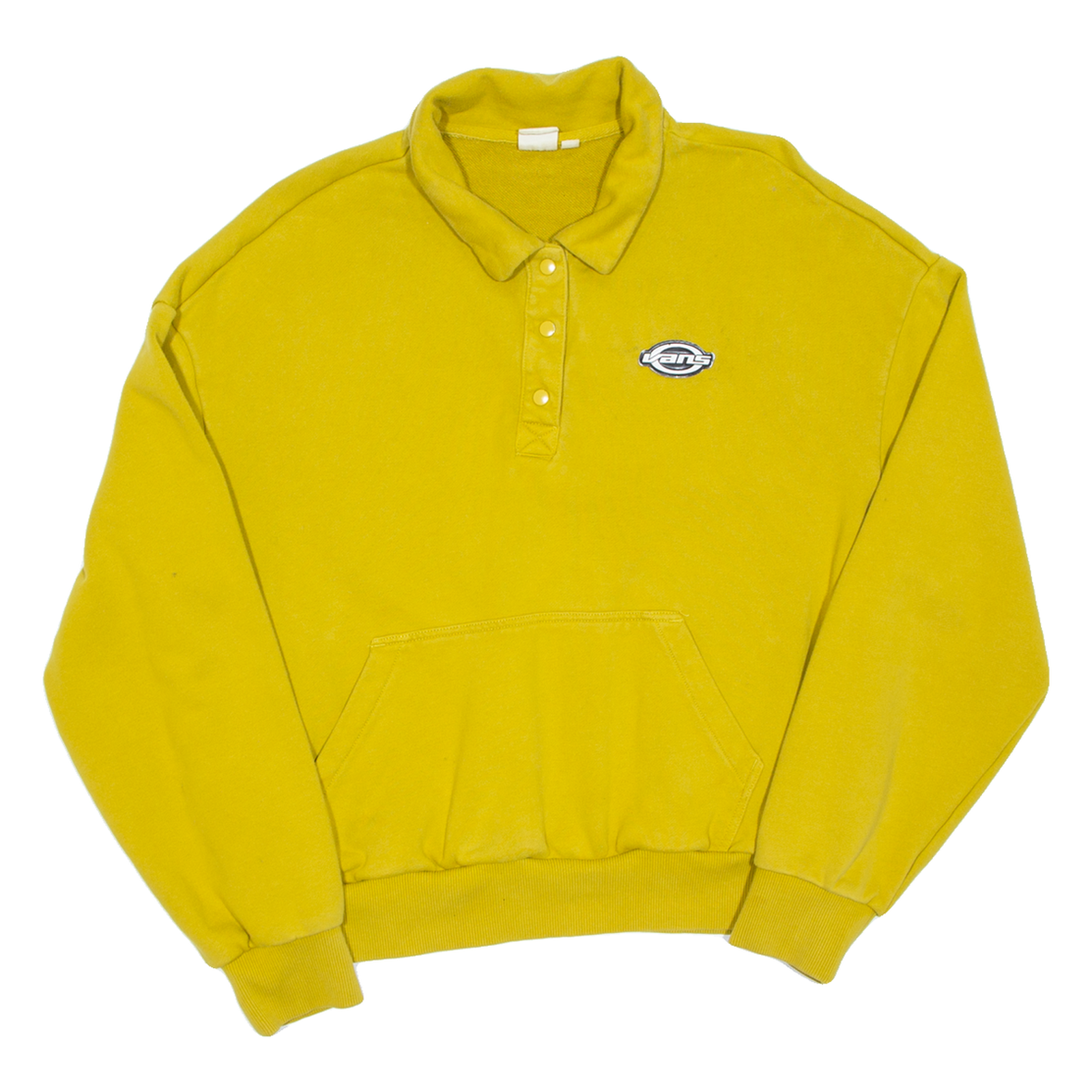 VANS Mens Sweatshirt Green Collared M Refurbished - N/A refurbished available on Cerqular