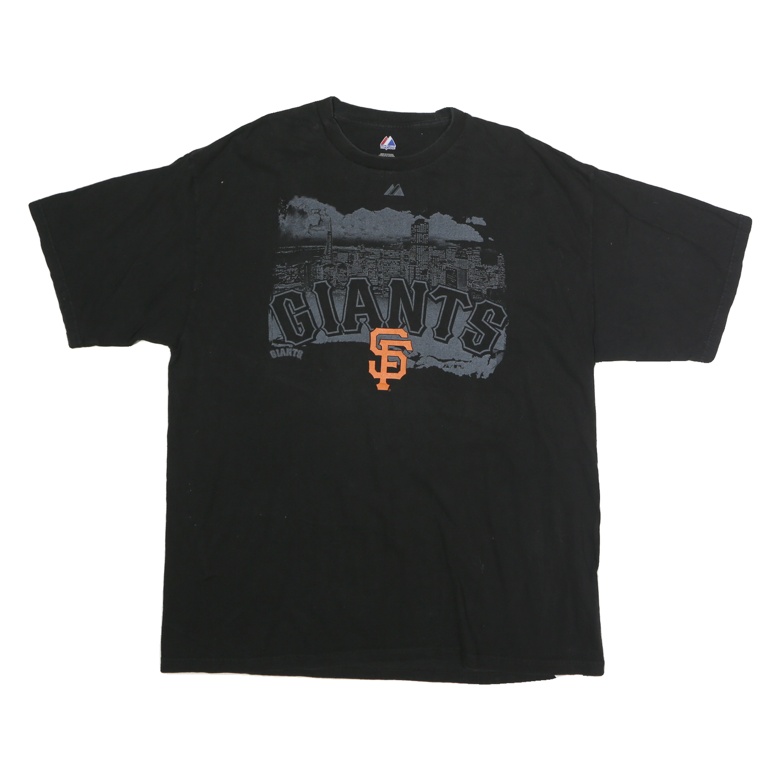 Buy MAJESTIC Mens Black San Francisco Giants Graphic T-Shirt 2XL Short Sleeve Crew Refurbished - $19.49 MAJESTIC Mens Black San Francisco Giants Graphic T-Shirt 2XL Short Sleeve Crew Refurbished - N/A refurbished available on Cerqular