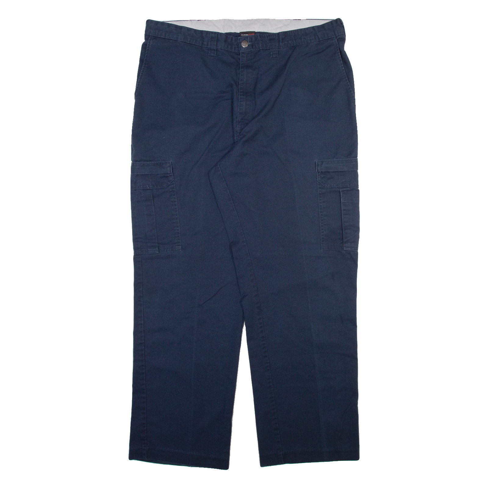 DICKIES Cargo Mens Trousers Blue Relaxed Straight W40 L32 Refurbished - N/A refurbished available on Cerqular