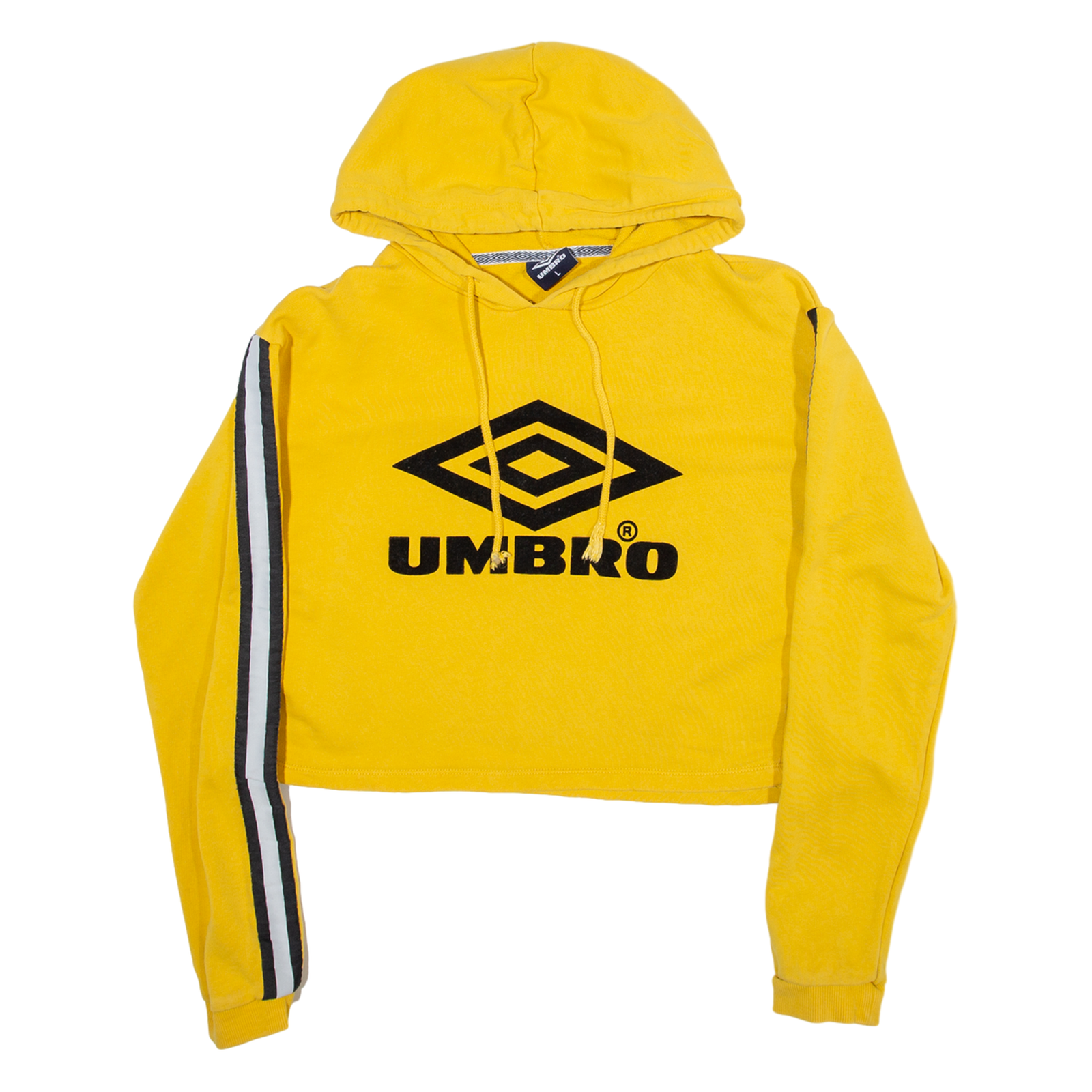 UMBRO Womens Yellow Hoodie L Refurbished - N/A refurbished available on Cerqular