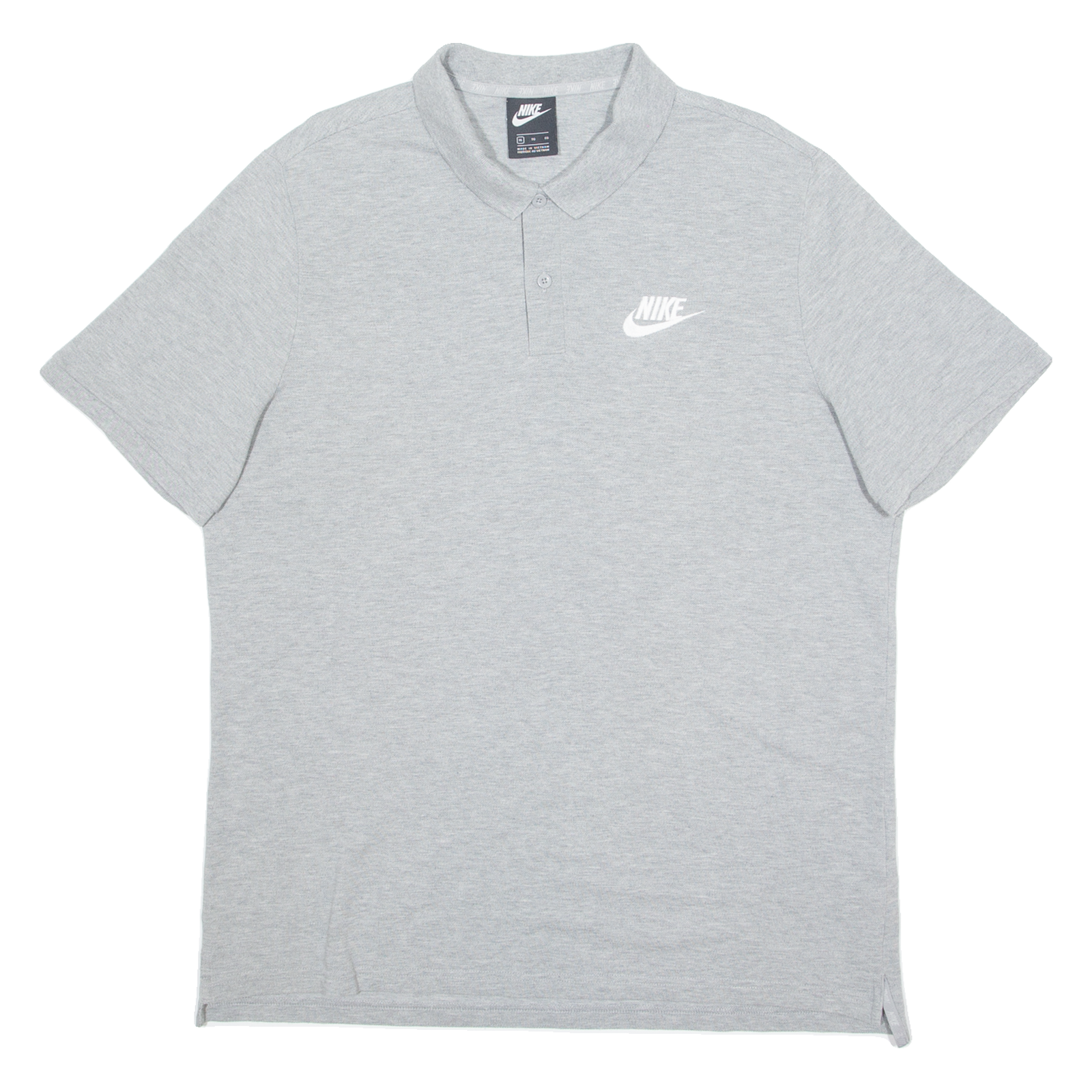 NIKE Mens Polo Shirt Grey XL Refurbished - N/A refurbished available on Cerqular