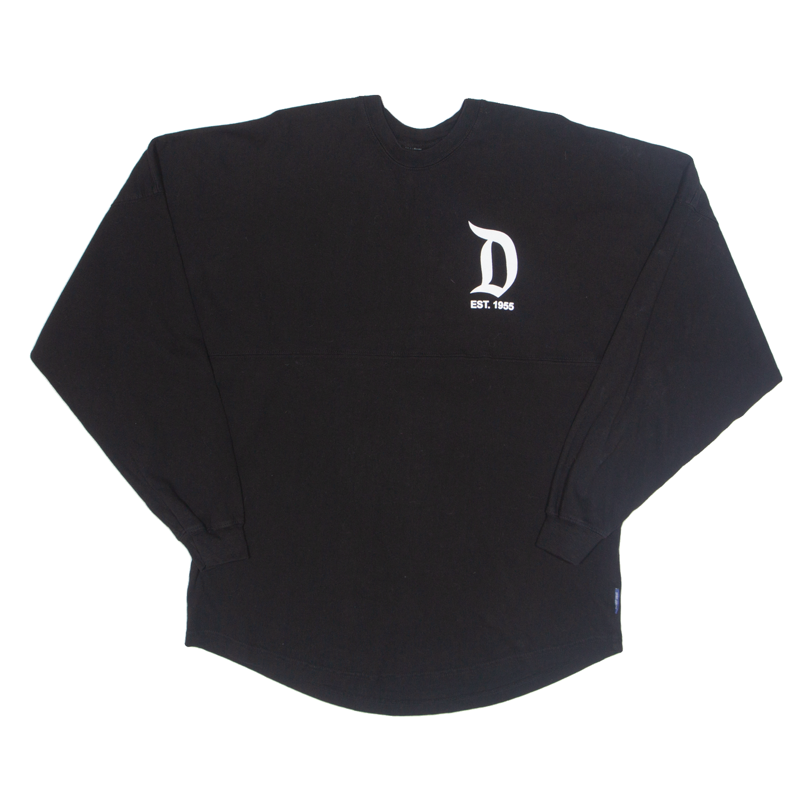 DISNEY Oversized Mens T-Shirt Black Long Sleeve USA S Refurbished - N/A refurbished available on Cerqular