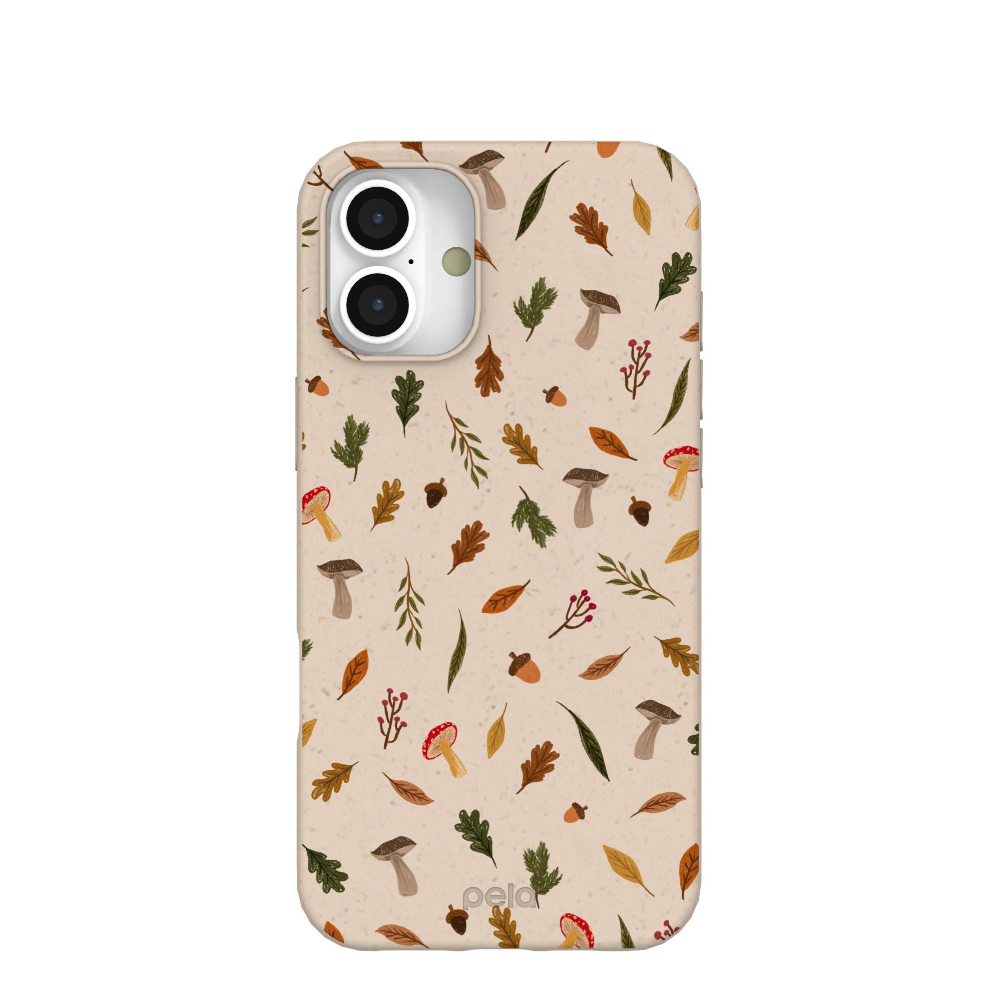 Seashell Woodland Harvest iPhone 16 Plus Case Refurbished - Pela Case refurbished available on Cerqular