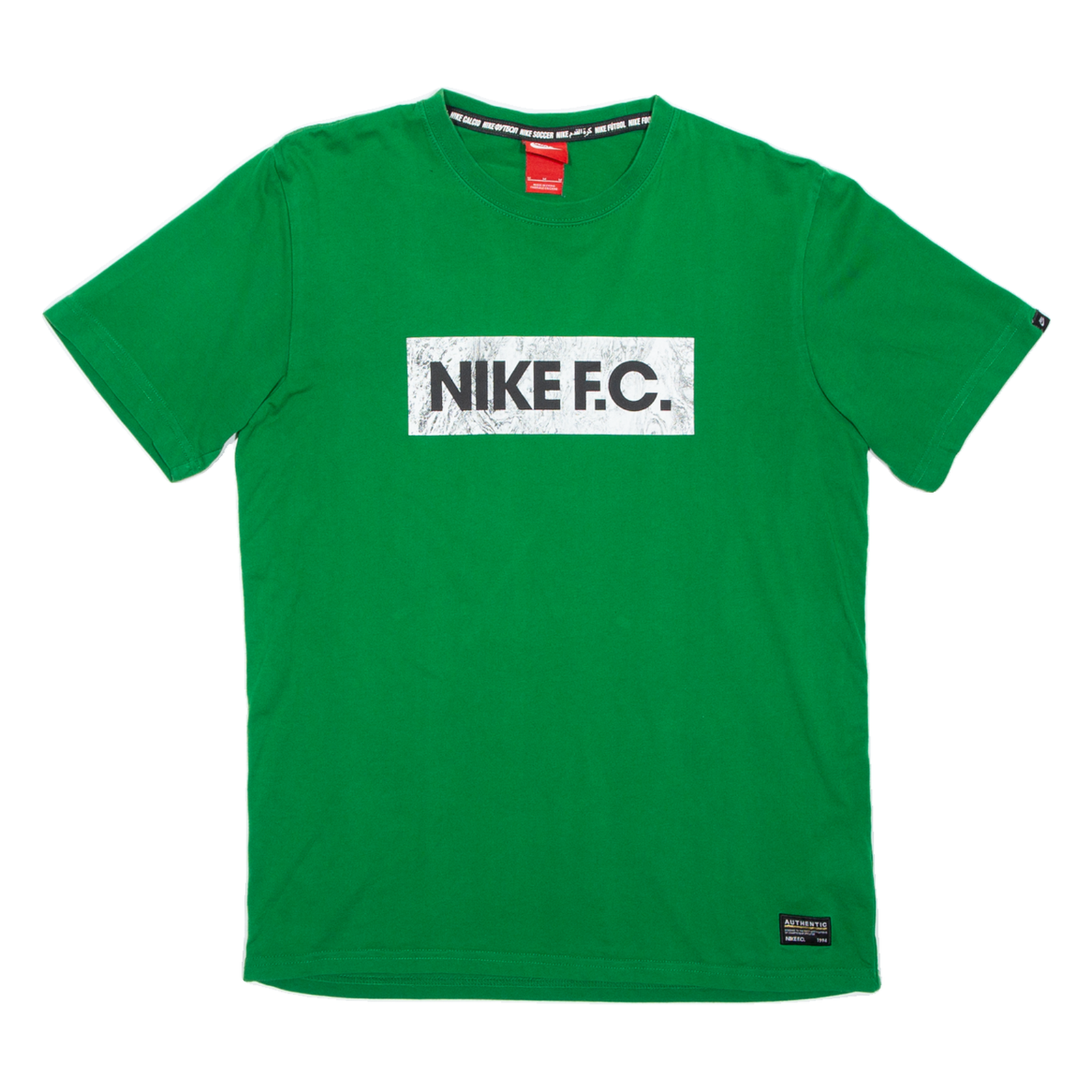NIKE Mens T-Shirt Green M Refurbished - N/A refurbished available on Cerqular