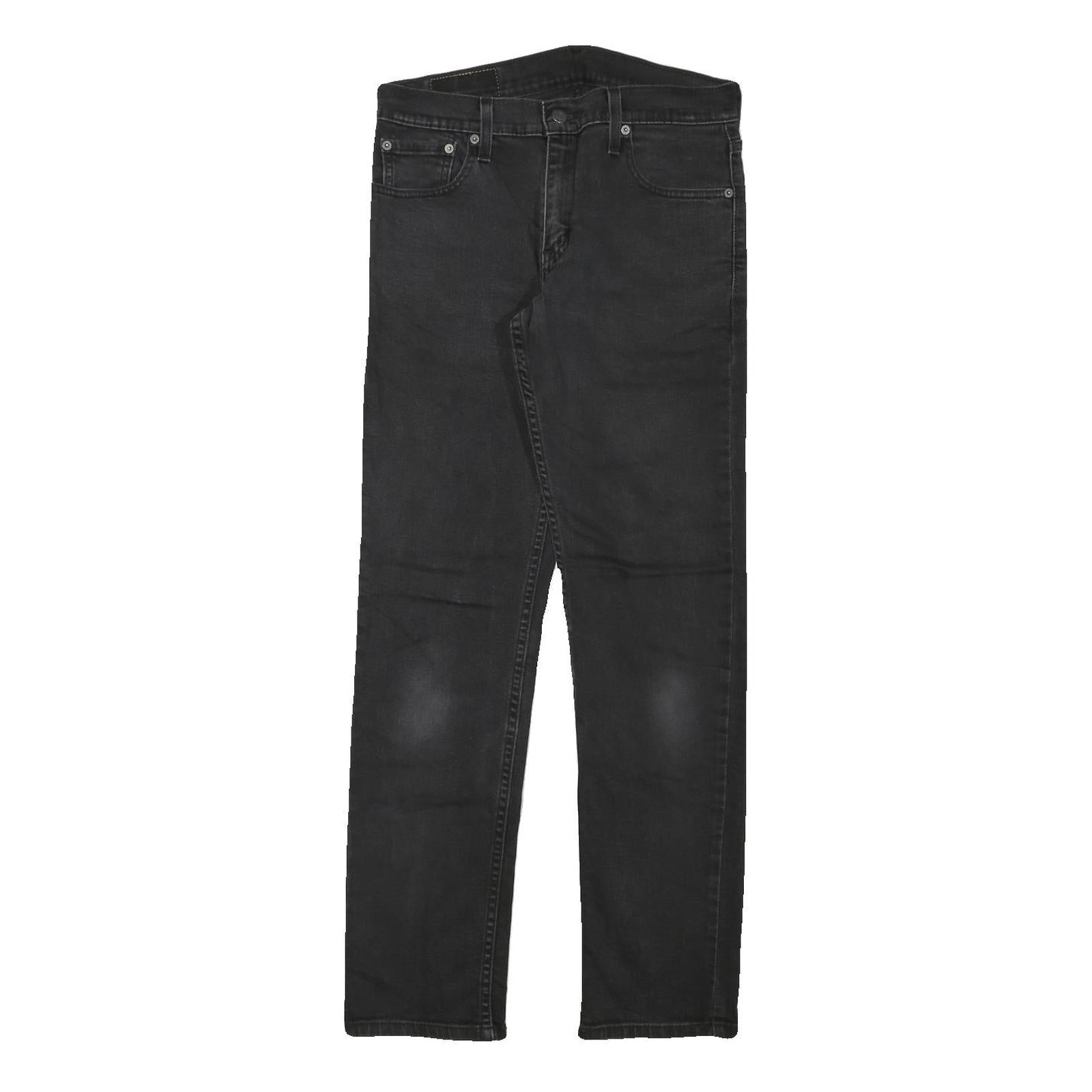 LEVI'S 511 Mens Slim Black Denim Jeans Cotton Blend W30 L32 Classic Fit Zip Refurbished - N/A refurbished available on Cerqular