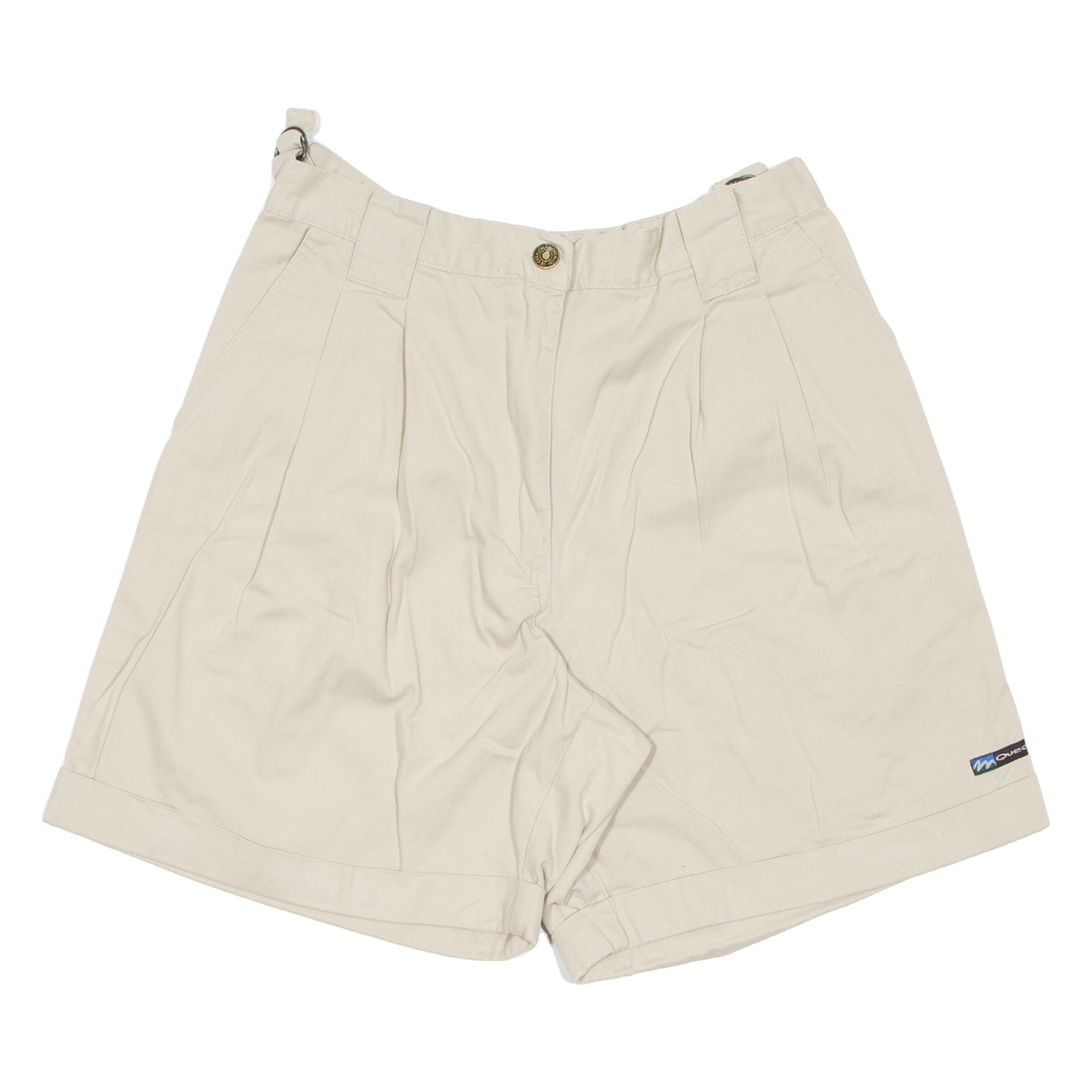 DECATHLON Womens Casual Shorts Beige XS W26 Refurbished - N/A refurbished available on Cerqular