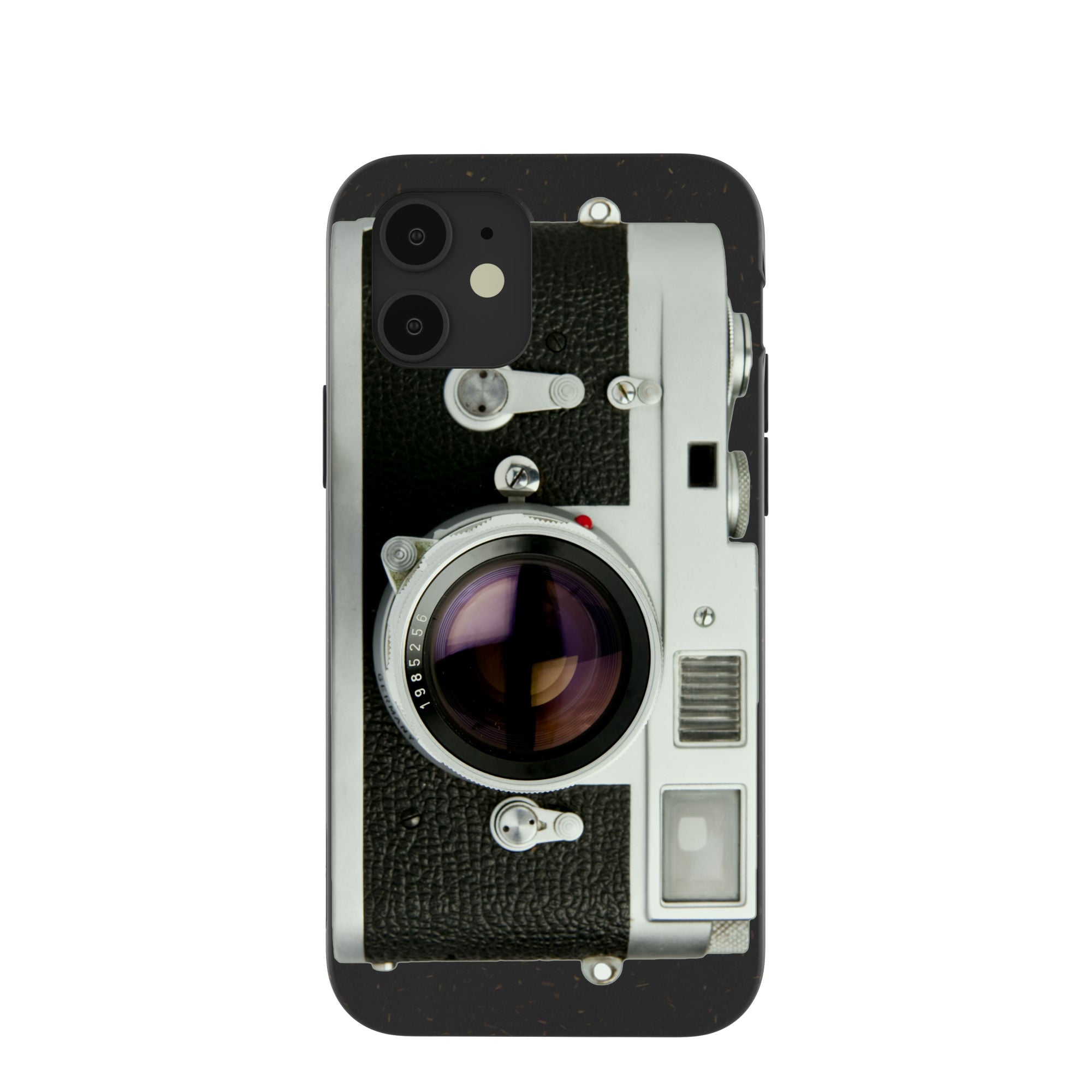 Black Vintage Camera iPhone 12/ iPhone 12 Pro Case Refurbished - Pela Case refurbished available on Cerqular