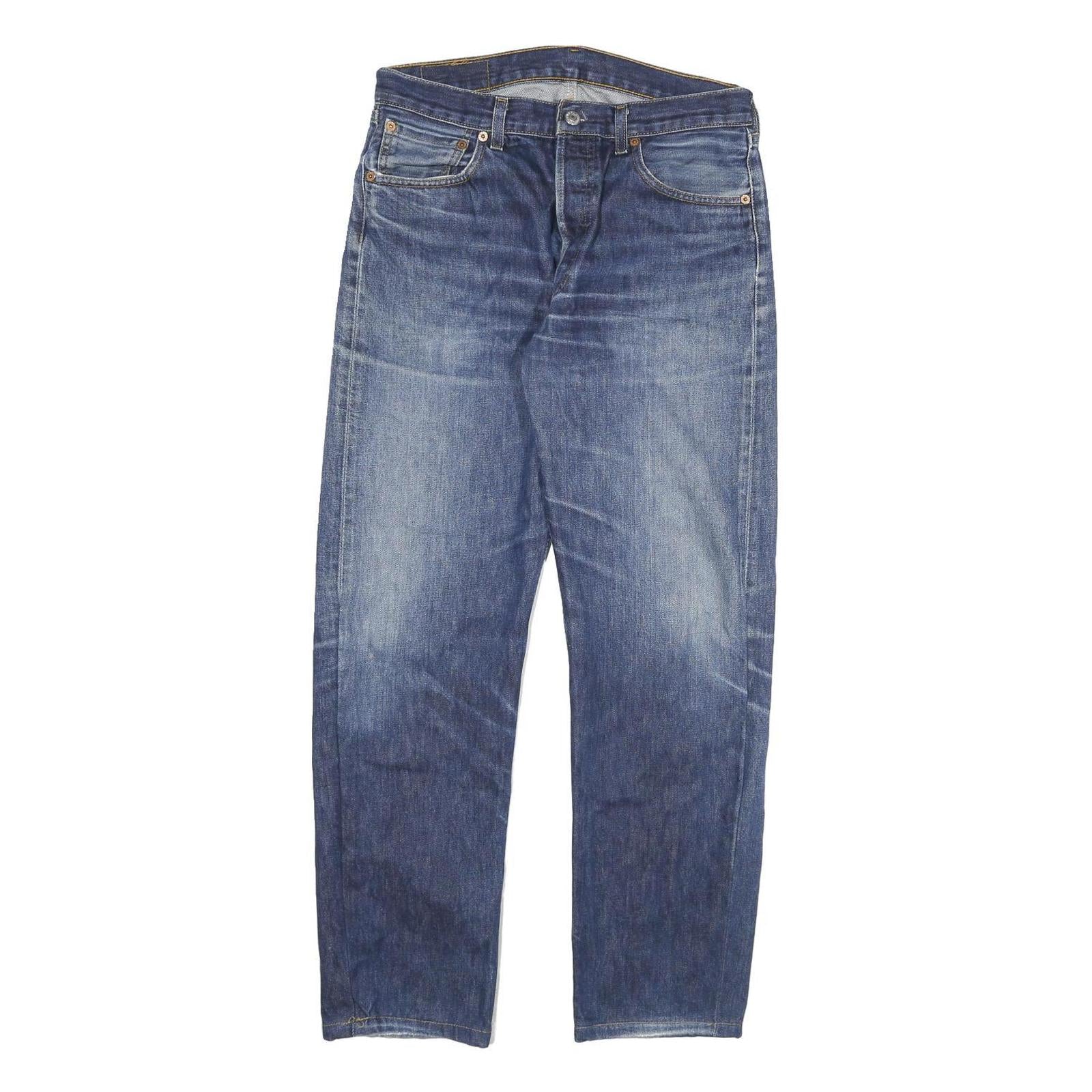 LEVI'S Mens Jeans Blue Slim Straight Denim Medium W30 L28 Classic Style Refurbished - N/A refurbished available on Cerqular