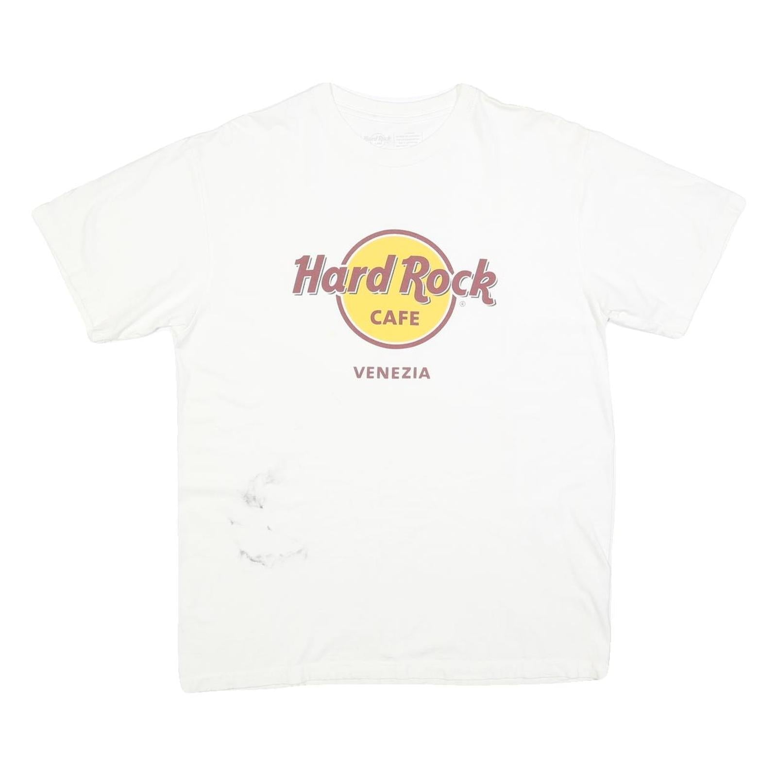Buy HARD ROCK CAFE Mens White Venezia Graphic T-Shirt L Short Sleeve Crew Neck Refurbished - $22.09 HARD ROCK CAFE Mens White Venezia Graphic T-Shirt L Short Sleeve Crew Neck Refurbished - N/A refurbished available on Cerqular