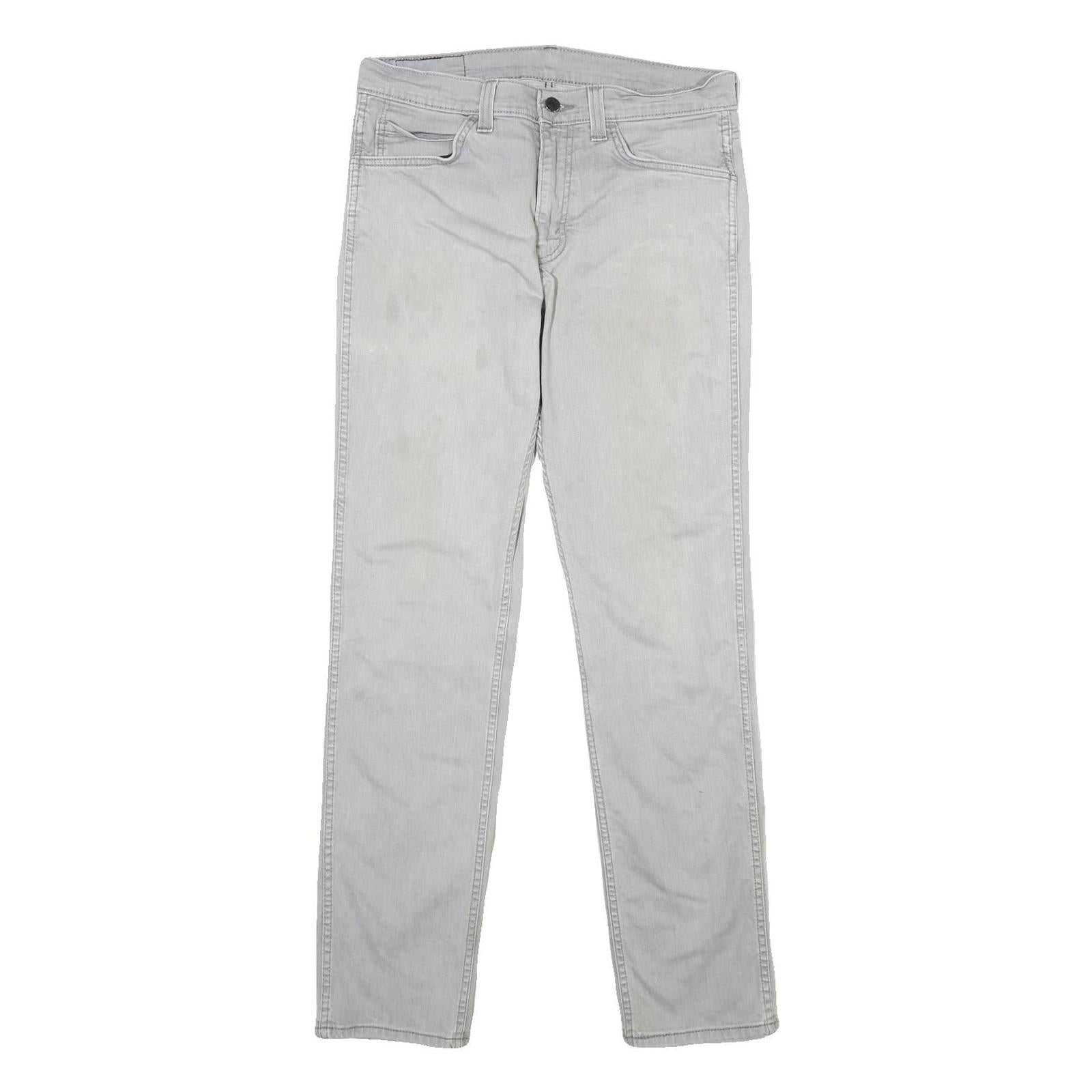 LEVI'S 511 SLIM Mens Jeans Light Blue Regular Slim Denim W32 L33 Button Fly Refurbished - N/A refurbished available on Cerqular