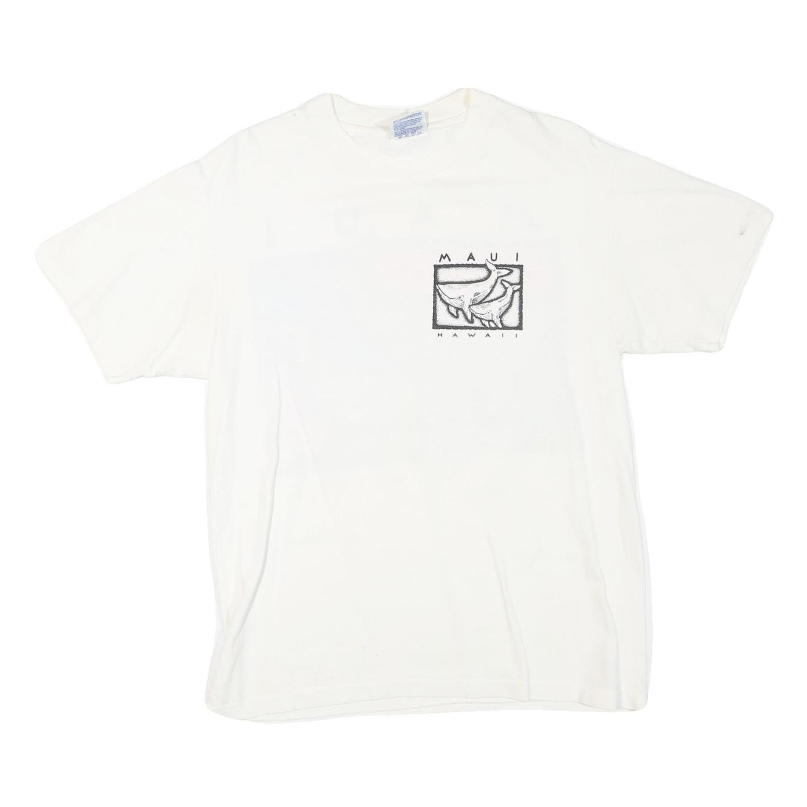 Buy HANES Mens White Maui Hawaii Graphic T-Shirt M Short Sleeve Crew Neck Cotton Refurbished - $25.99 HANES Mens White Maui Hawaii Graphic T-Shirt M Short Sleeve Crew Neck Cotton Refurbished - N/A refurbished available on Cerqular