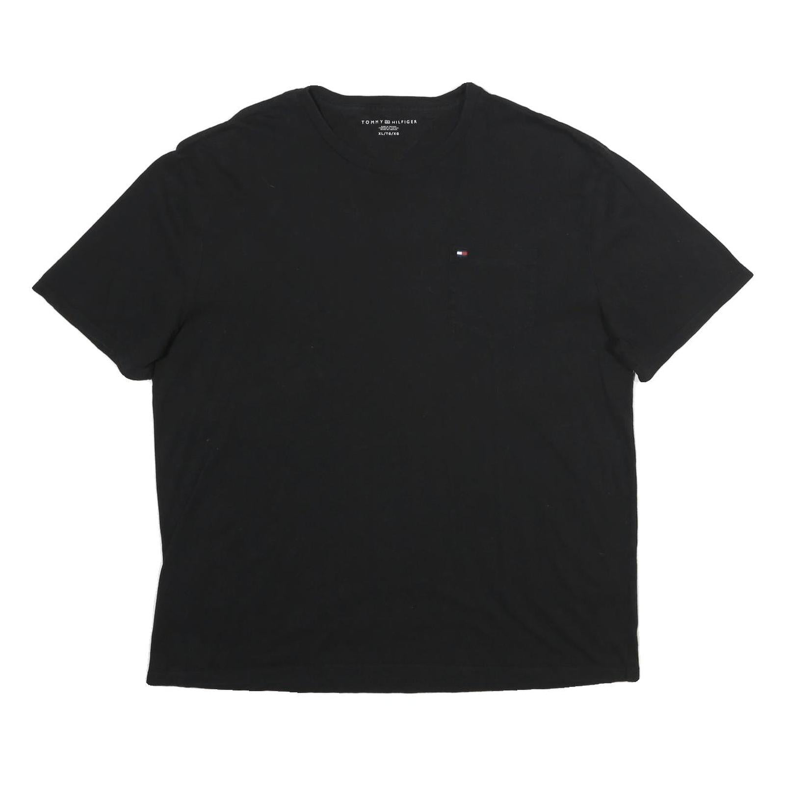 Buy TOMMY HILFIGER Mens Black XL T-Shirt Short Sleeve Crew Neck Classic Cotton Refurbished - $19.49 TOMMY HILFIGER Mens Black XL T-Shirt Short Sleeve Crew Neck Classic Cotton Refurbished - N/A refurbished available on Cerqular