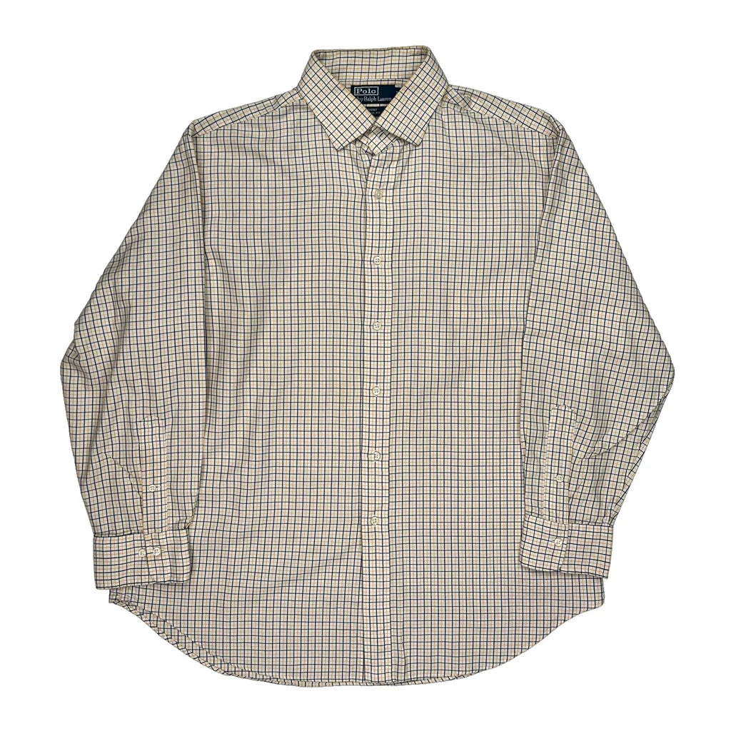 Buy Regent Classic Fit Polo By Ralph Lauren Checked Shirt - XL Beige Cotton Refurbished - $40.19 Regent Classic Fit Polo By Ralph Lauren Checked Shirt - XL Beige Cotton Refurbished - Thrifted (note: this is a term often used to describe second- refurbished available on Cerqular