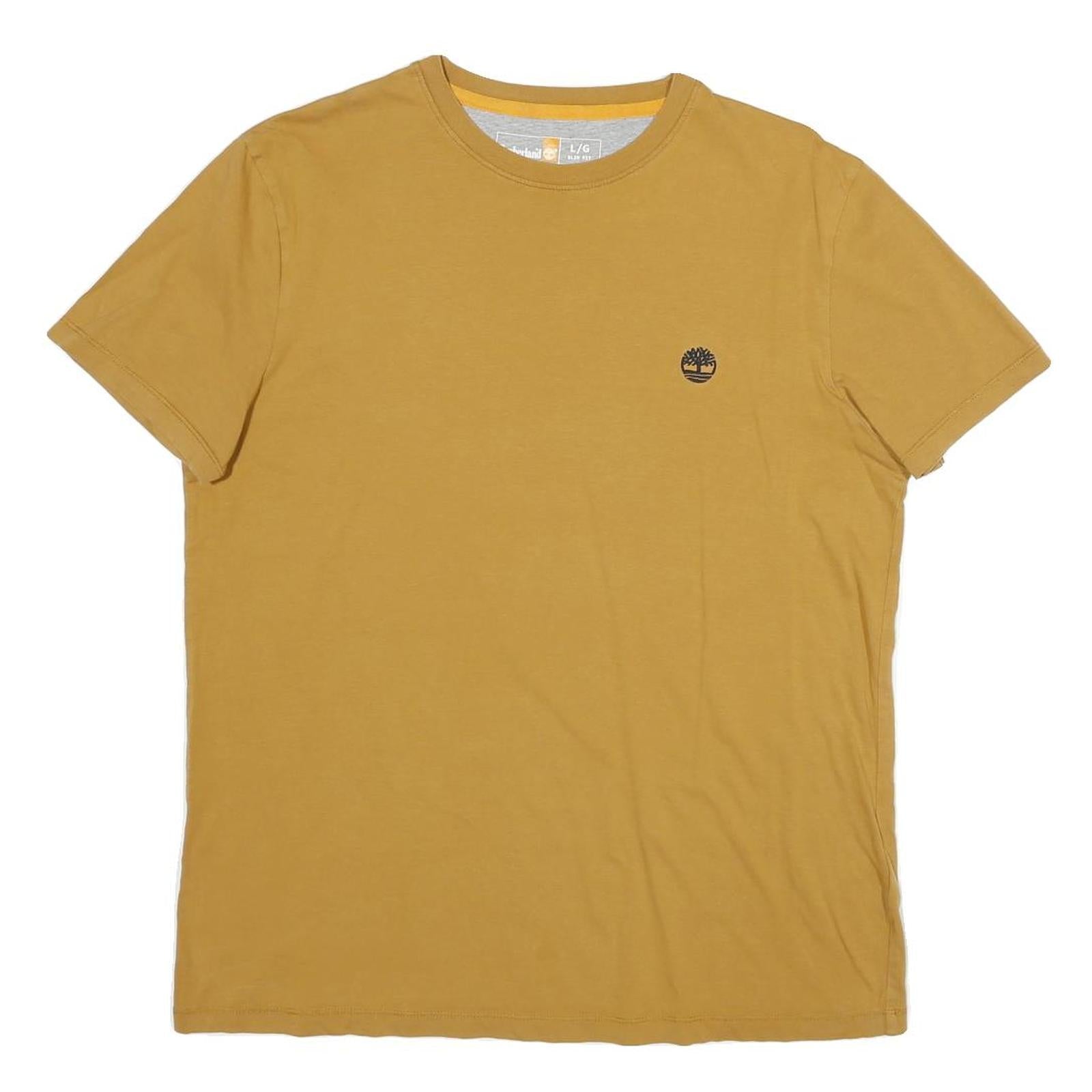 Buy TIMBERLAND Mens Mustard Yellow Classic T-Shirt M Short Sleeve Crew Neck Cotton Refurbished - $23.39 TIMBERLAND Mens Mustard Yellow Classic T-Shirt M Short Sleeve Crew Neck Cotton Refurbished - N/A refurbished available on Cerqular