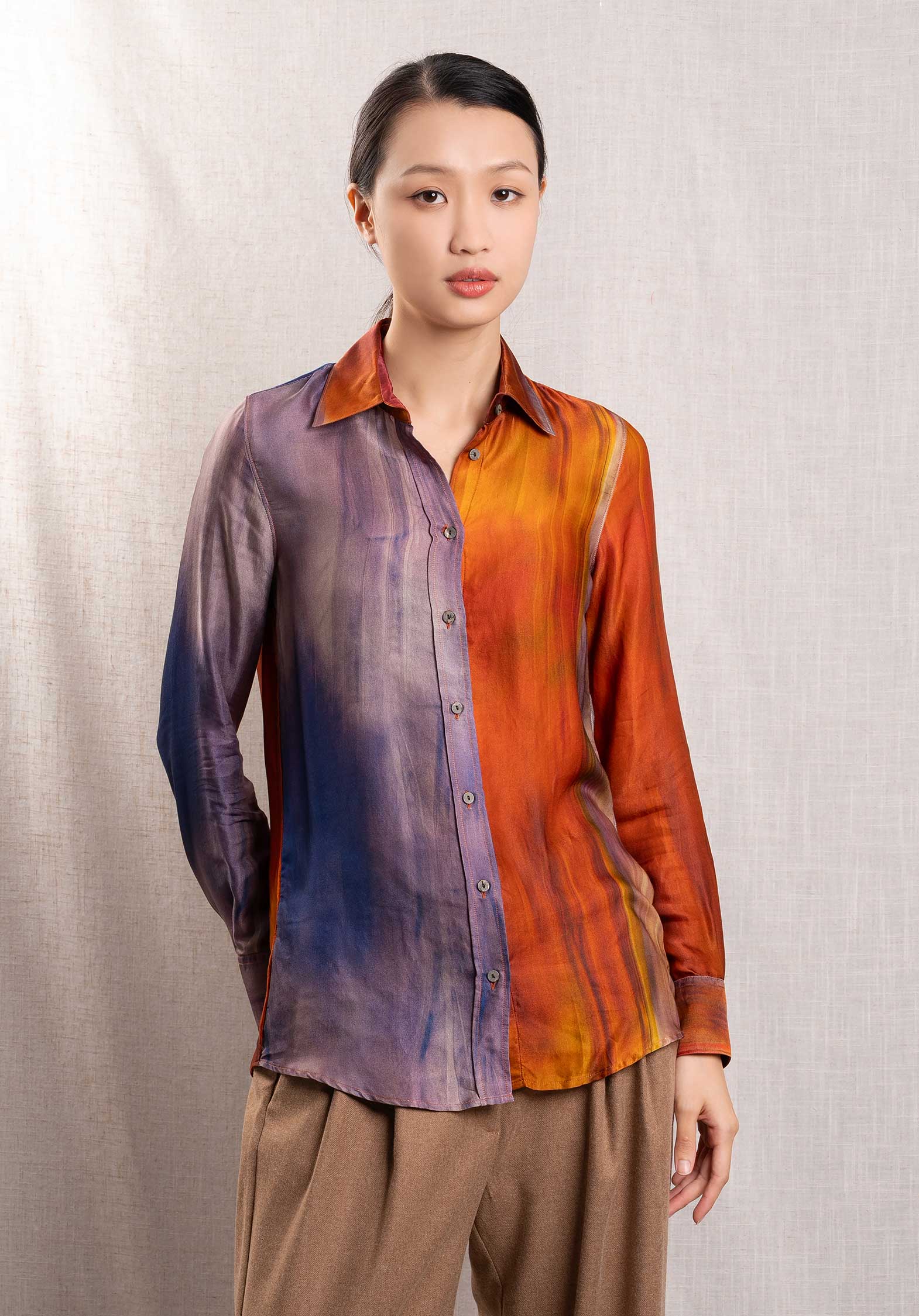 Shirt Ceza 9753 Violet-Orange | Color: VIOLET ORANGE | Size: S Refurbished - N/A (I could not find a well-known brand with this name refurbished available on Cerqular