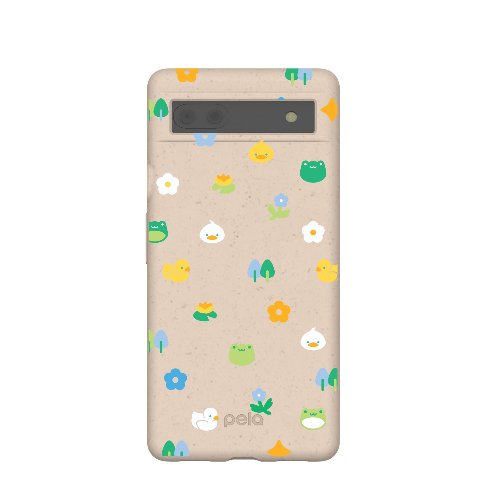 Seashell Merry Medley Google Pixel 6a Case Refurbished - Pela Case refurbished available on Cerqular