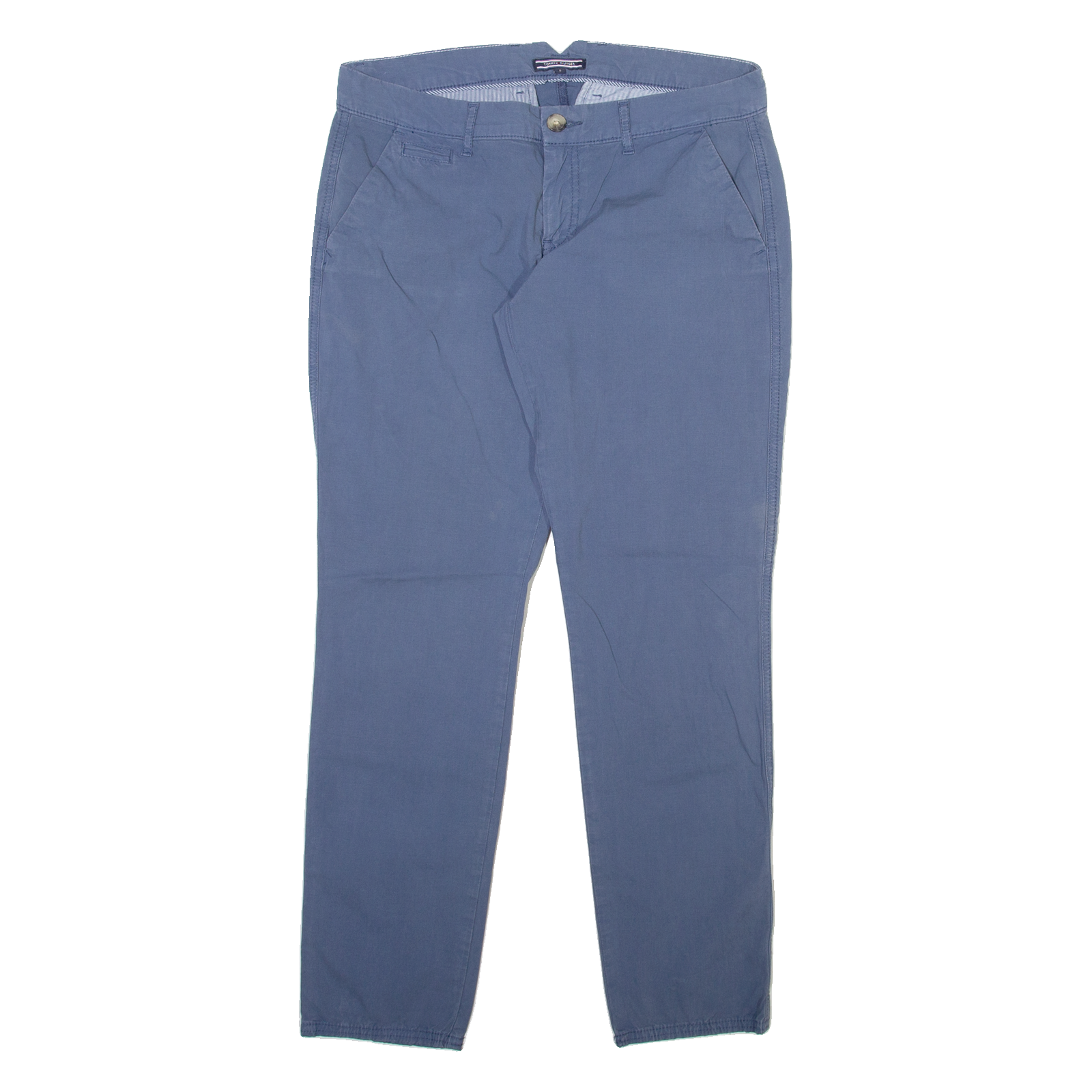 TOMMY HILFIGER Womens Trousers Blue Slim Skinny W32 L29 Refurbished - N/A refurbished available on Cerqular