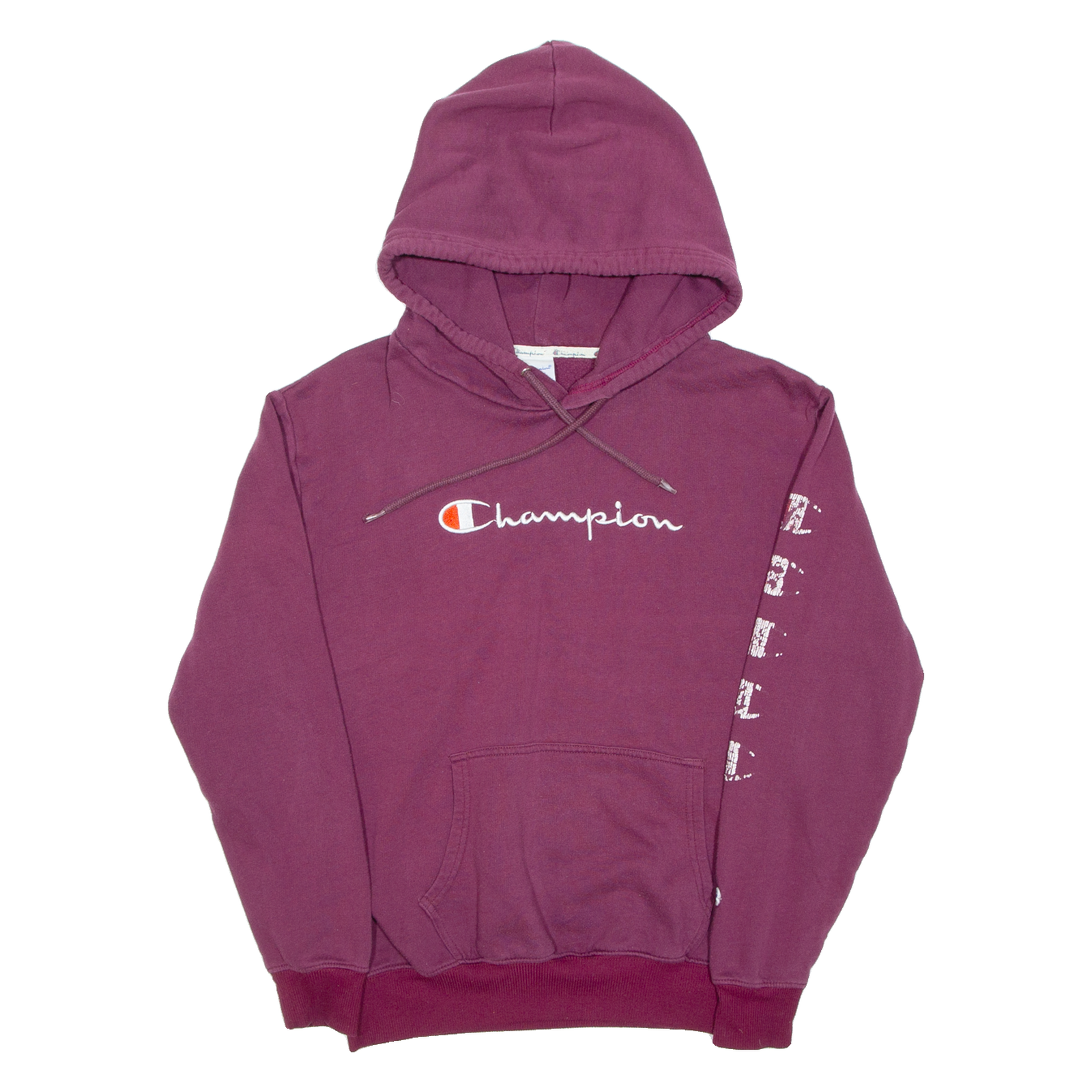 CHAMPION Womens Maroon Hoodie M Refurbished - N/A refurbished available on Cerqular