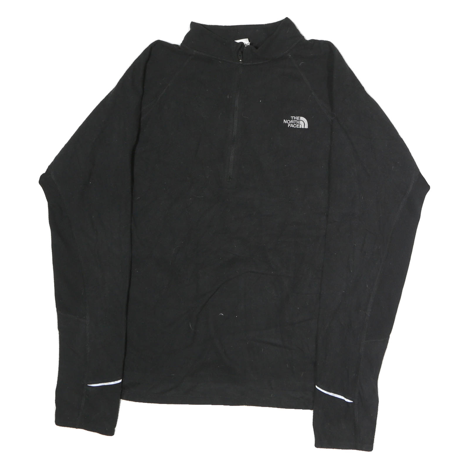 THE NORTH FACE Mens Black Plain Pullover Jumper Crew Neck Basic Knit XL Outdoor Refurbished - N/A refurbished available on Cerqular