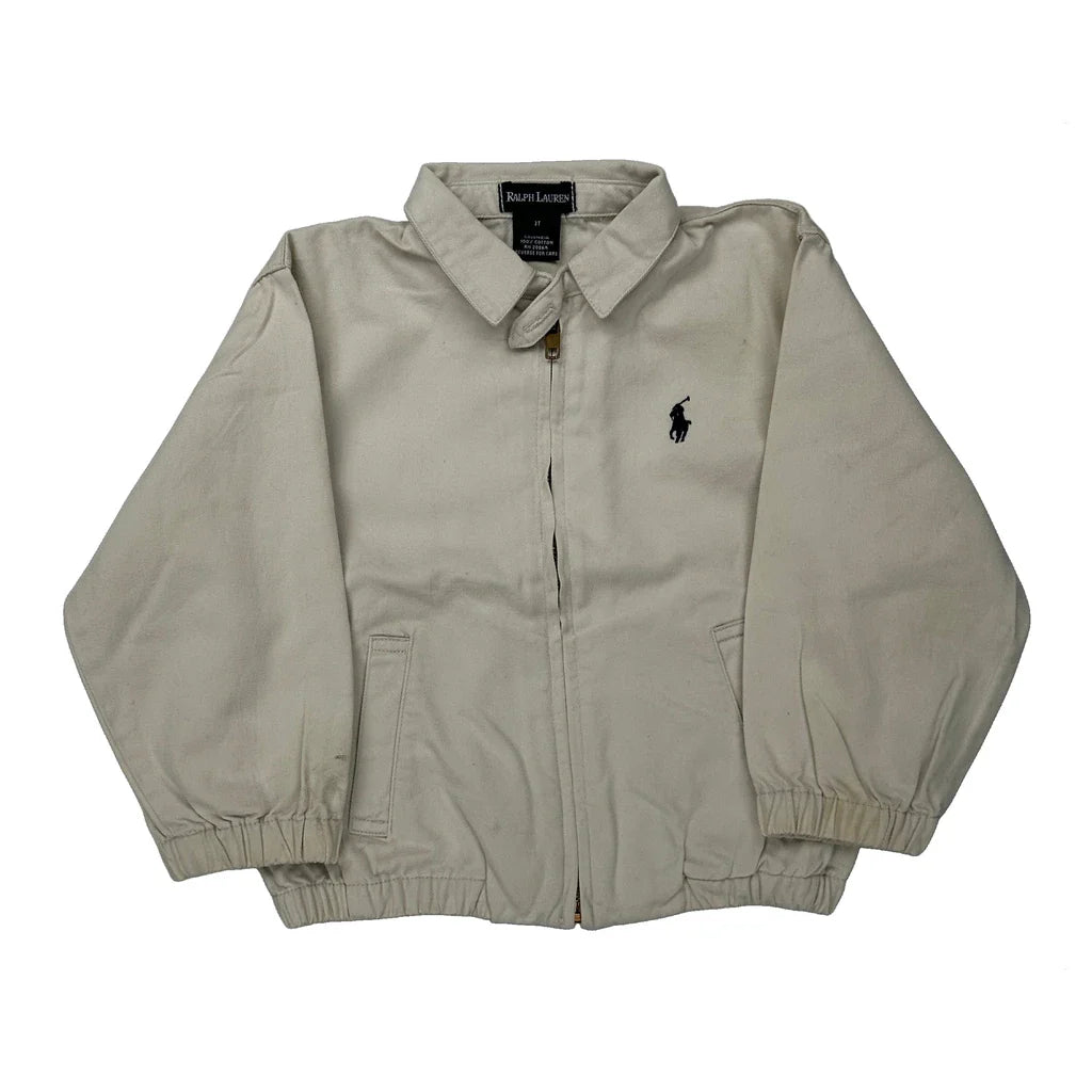 Age 2 Ralph Lauren Jacket - 2XS Beige Cotton Refurbished - Thrifted (note: this is a term often used to describe second- refurbished available on Cerqular