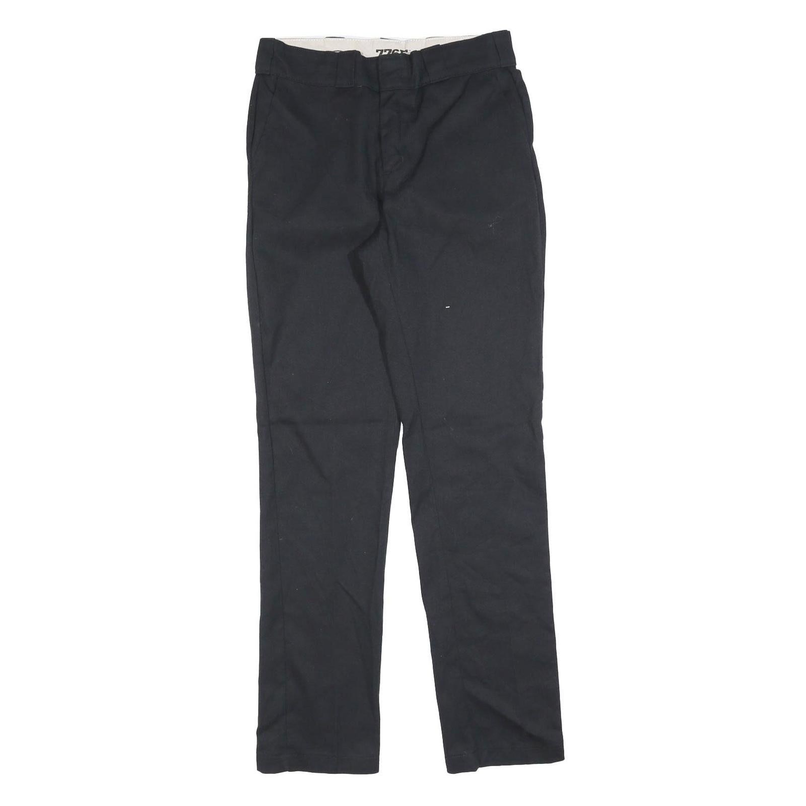 Buy DICKIES Womens Cotton Blend Slim Black Trousers W28 L32 Zip Classic Refurbished - $42.89 DICKIES Womens Cotton Blend Slim Black Trousers W28 L32 Zip Classic Refurbished - N/A refurbished available on Cerqular