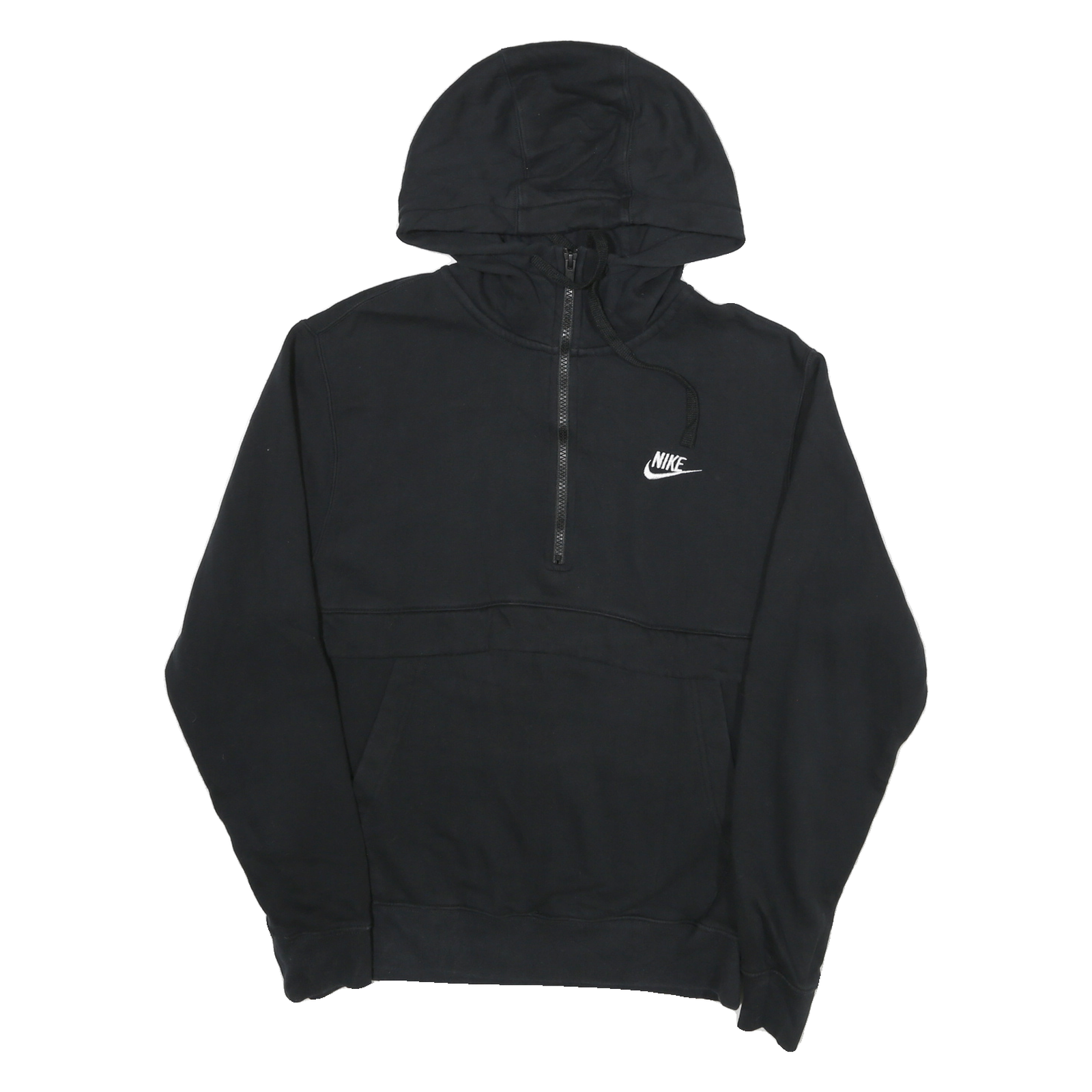 Buy NIKE Mens Black Pullover Hoodie S Cotton Blend Half Zip Casual Sportswear Refurbished - $36.39 NIKE Mens Black Pullover Hoodie S Cotton Blend Half Zip Casual Sportswear Refurbished - N/A refurbished available on Cerqular