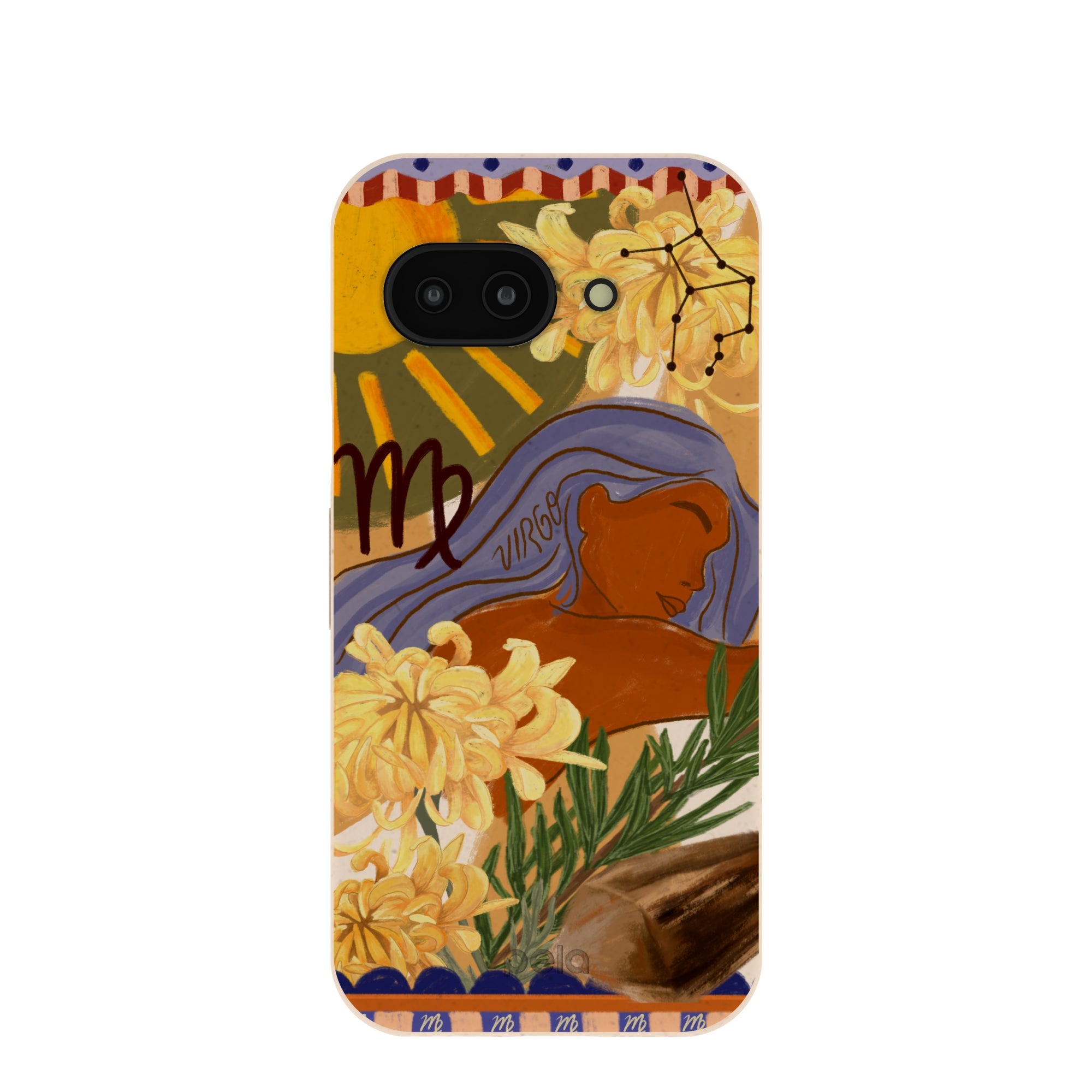 Seashell Virgo Goddess Google Pixel 9a Case Refurbished - Pela Case refurbished available on Cerqular