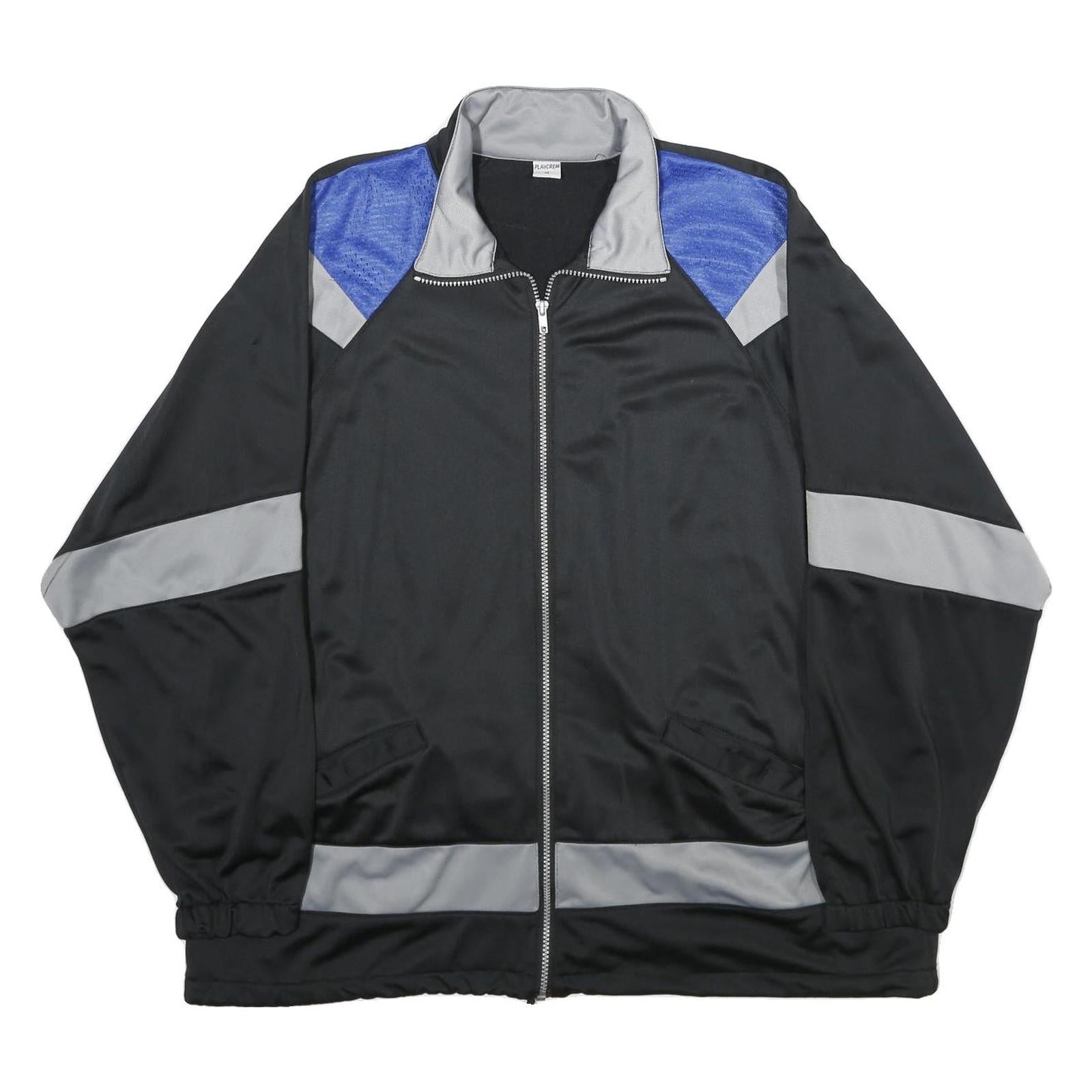 Buy PLAYCREW Mens Black & Grey Blue Colourblock Polyester Zip Jacket XL Sports Refurbished - $37.69 PLAYCREW Mens Black & Grey Blue Colourblock Polyester Zip Jacket XL Sports Refurbished - N/A refurbished available on Cerqular