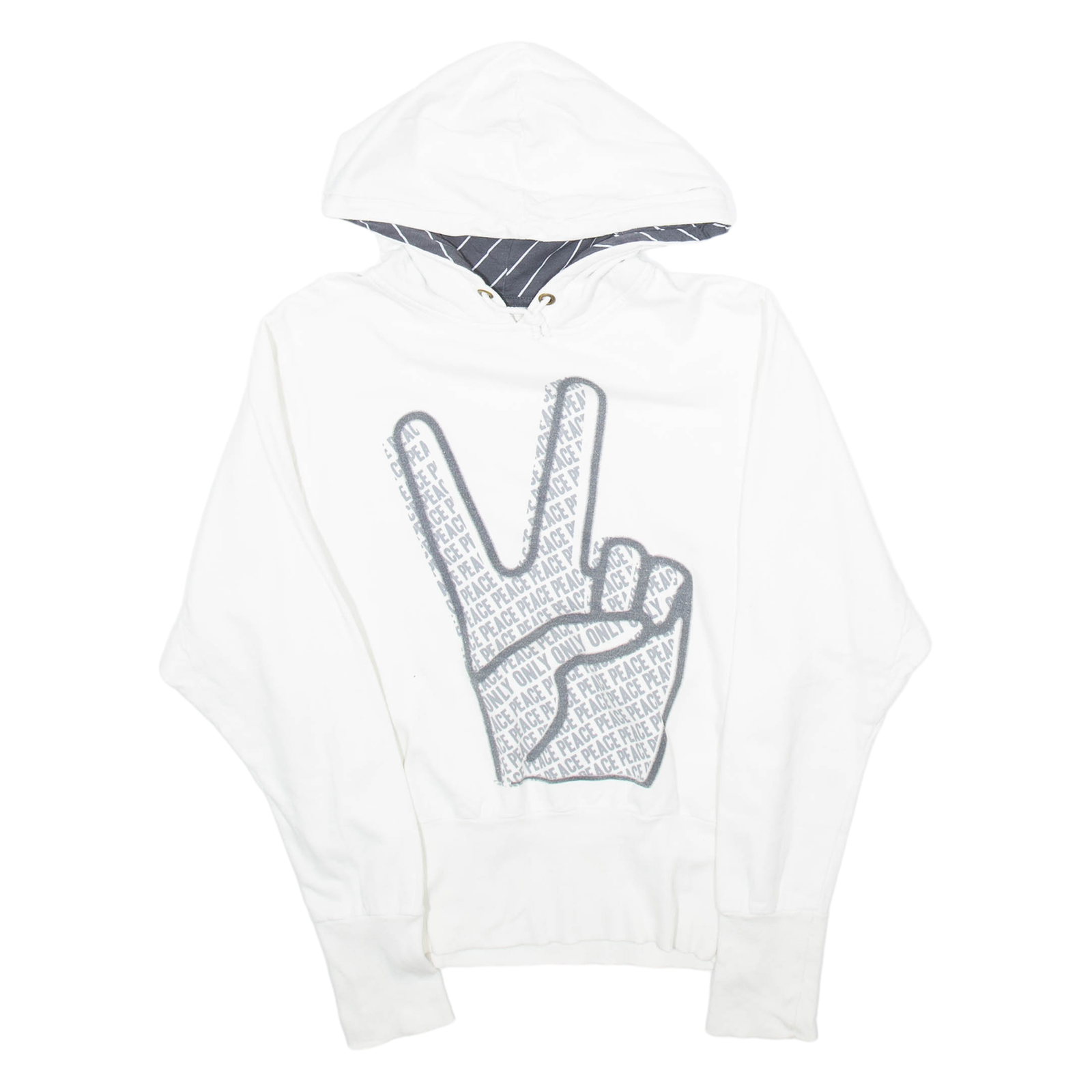 ONLY Mens White Hoodie M Refurbished - N/A refurbished available on Cerqular