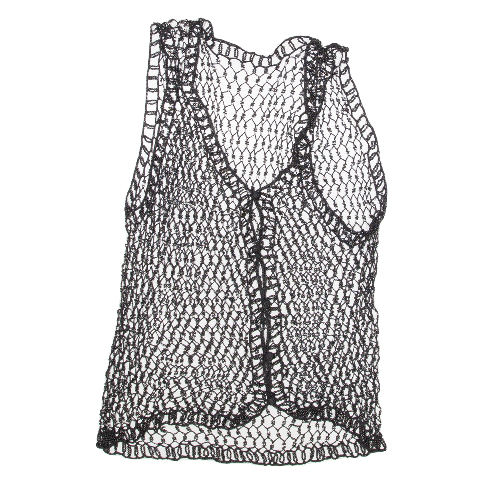 Womens Top Black V-Neck Sleeveless S Refurbished - N/A refurbished available on Cerqular