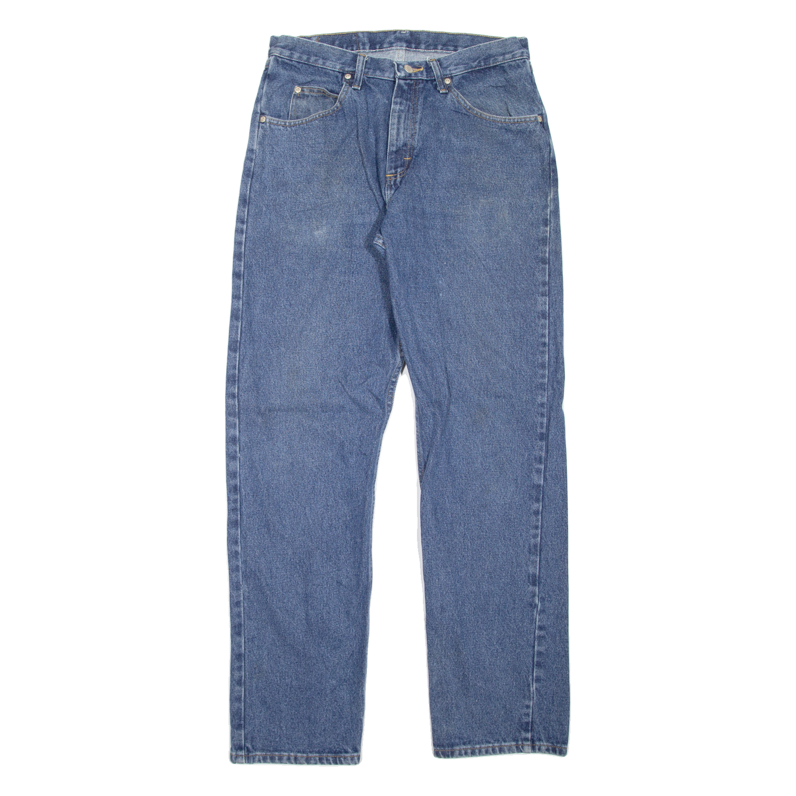 WRANGLER Mens Jeans Blue Relaxed Tapered W33 L34 Refurbished - N/A refurbished available on Cerqular