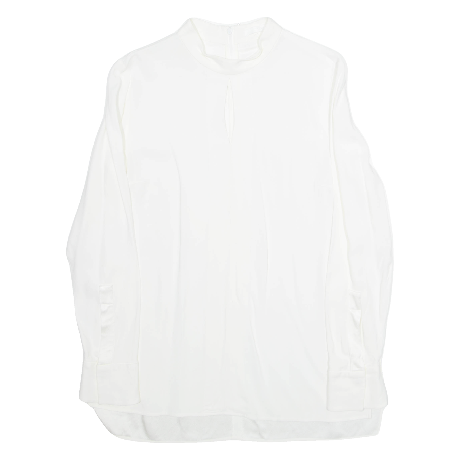 BOSS Womens Shirt White Long Sleeve M Refurbished - N/A refurbished available on Cerqular