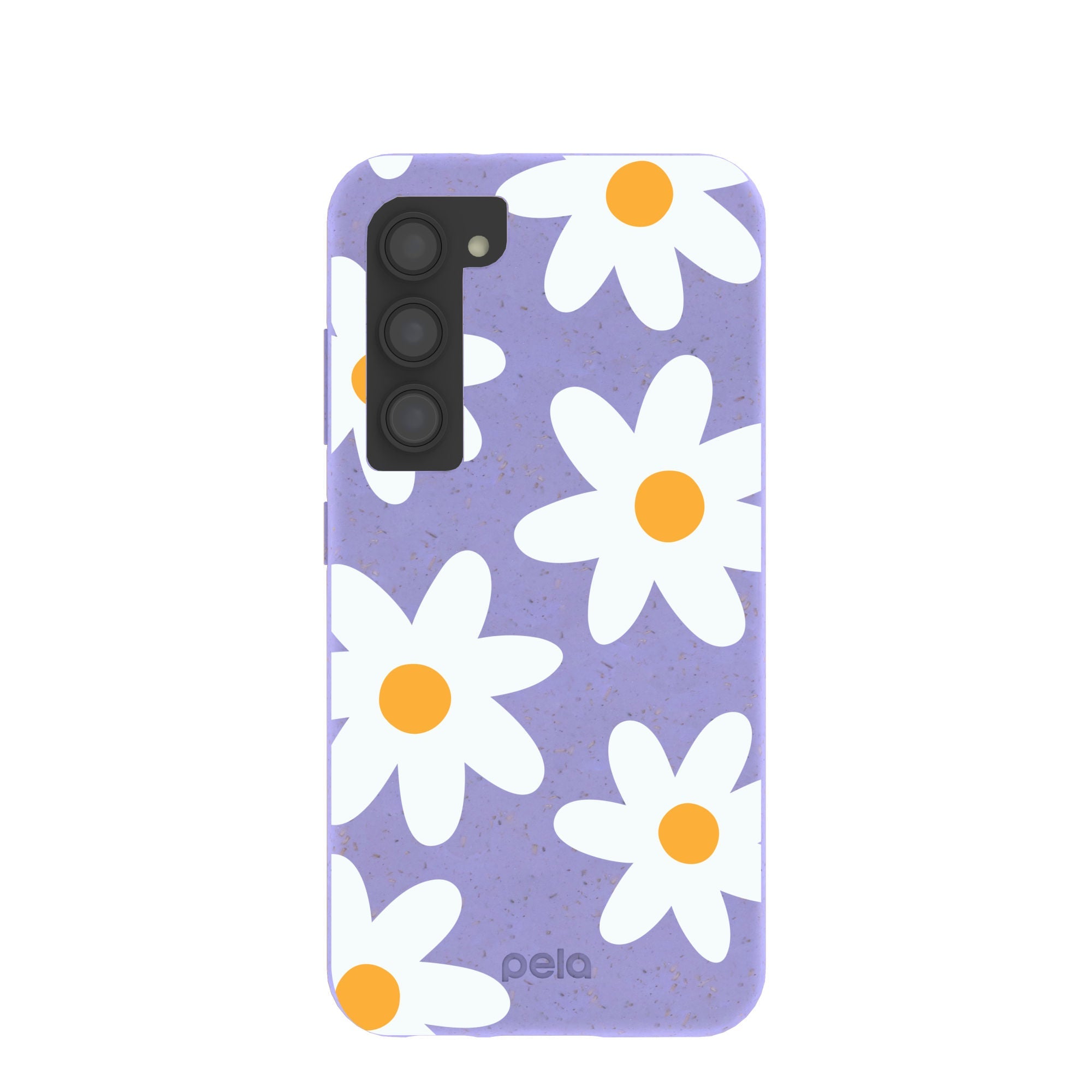 Lavender Daisy Samsung Galaxy S23 Case Refurbished - Pela Case refurbished available on Cerqular