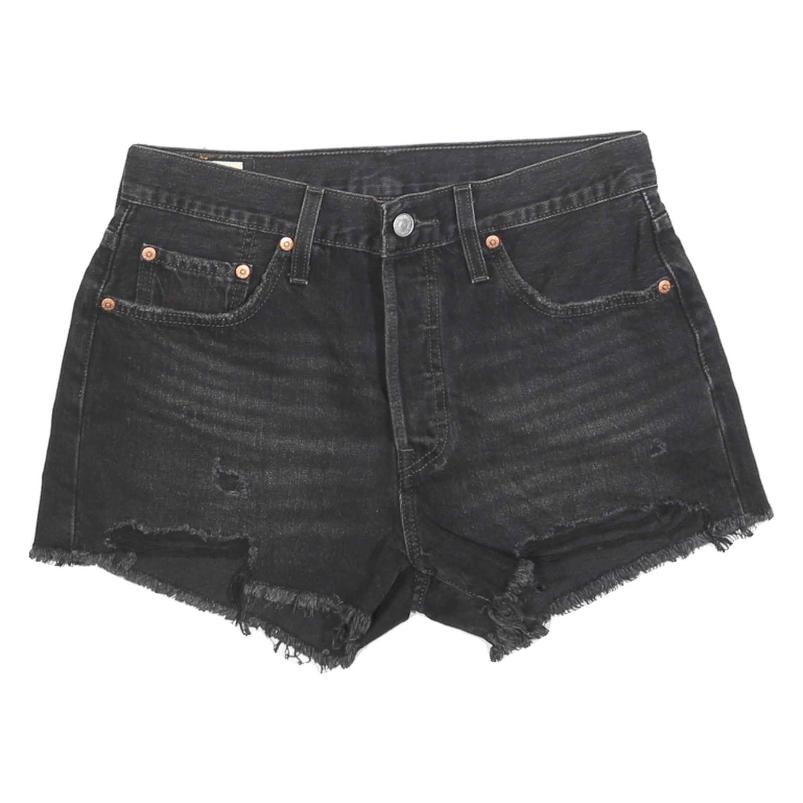 Buy LEVI'S Womens Shorts Black Denim Cut-Off S W28 Distressed Frayed Hem Refurbished - $23.39 LEVI'S Womens Shorts Black Denim Cut-Off S W28 Distressed Frayed Hem Refurbished - N/A refurbished available on Cerqular