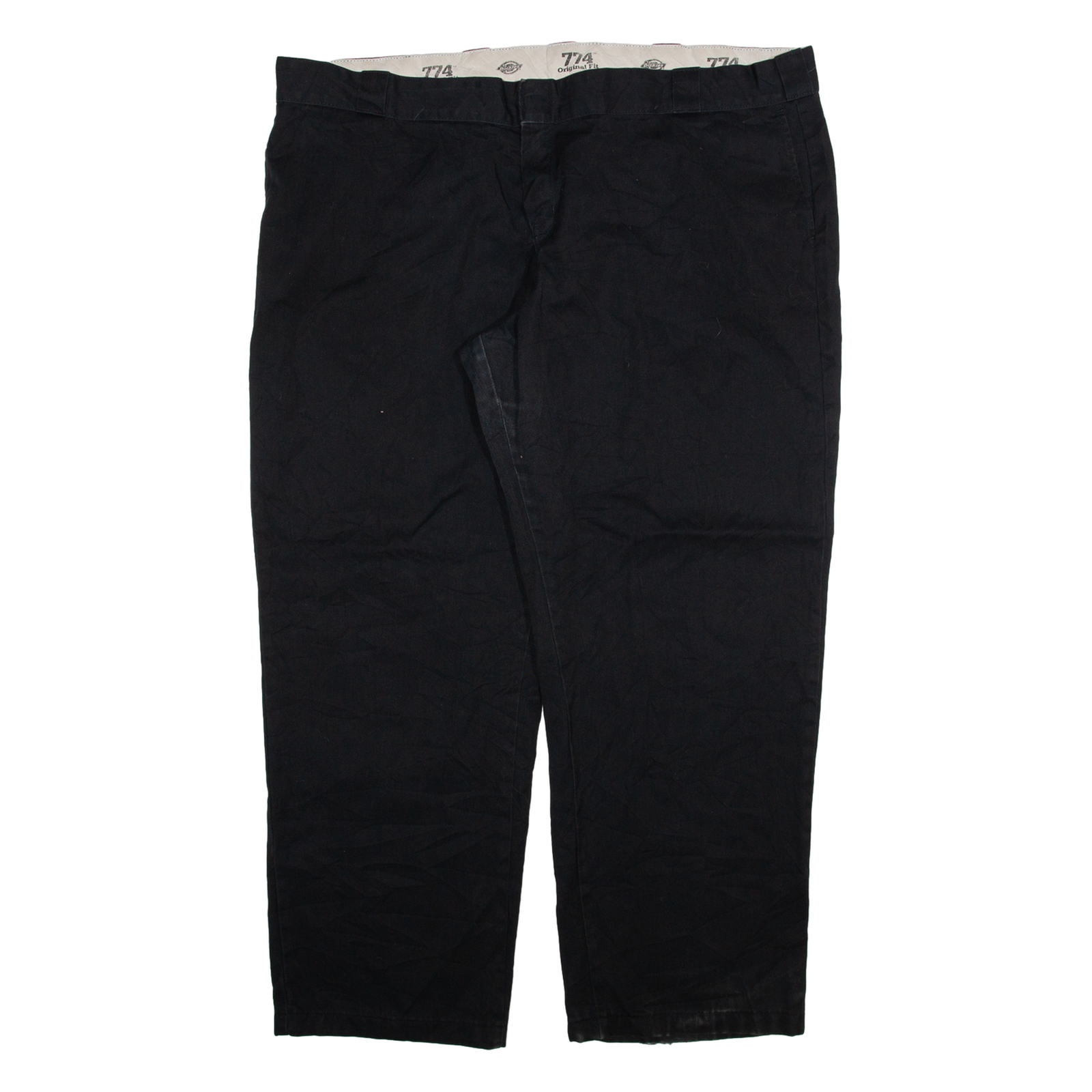 DICKIES 774 Womens Trousers Black Relaxed Straight W44 L30 Refurbished - N/A refurbished available on Cerqular