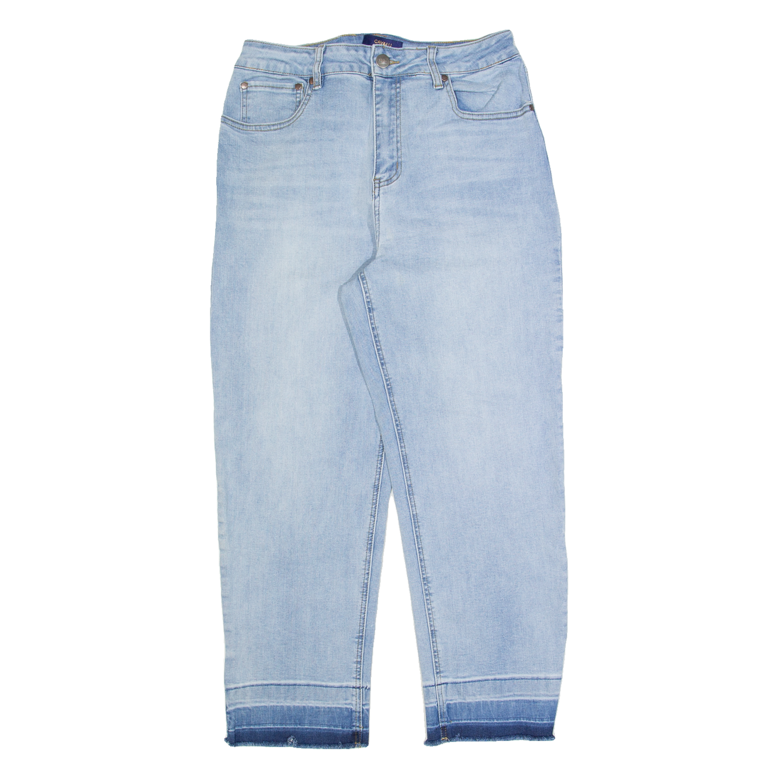 CAVALLI CLASS Womens Jeans Blue Regular Straight W32 L26 Refurbished - N/A refurbished available on Cerqular