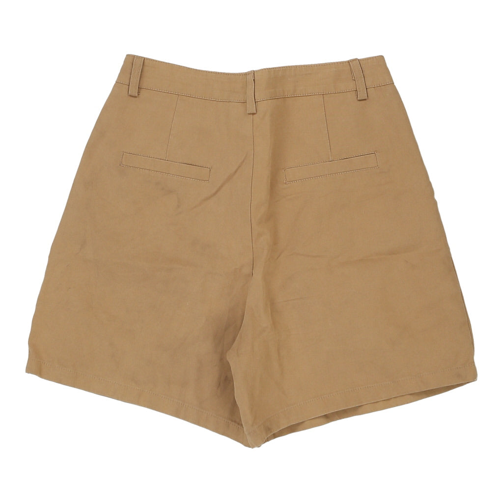 Buy Unbranded Shorts - Medium Beige Cotton Refurbished - $16.87 Unbranded Shorts - Medium Beige Cotton Refurbished - Thrifted (note: this is a term often used to describe second- refurbished available on Cerqular