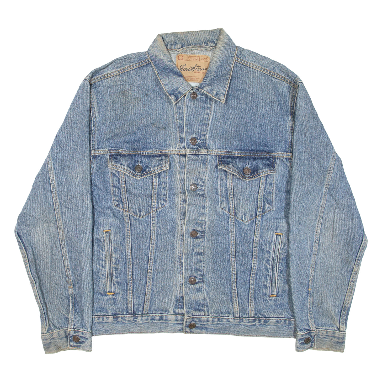 LEVI'S Mens Denim Jacket Blue M Refurbished - N/A refurbished available on Cerqular